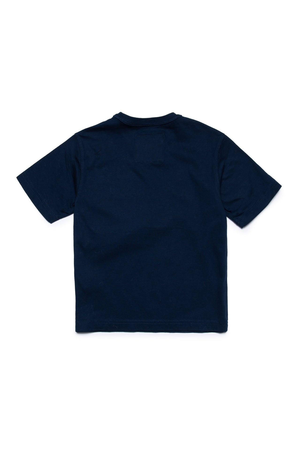 Deadstock fabric t-shirt with pocket application Deadstock fabric t-shirt with pocket application
