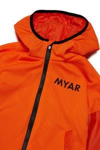 Windbreaker jacket with MYAR logo