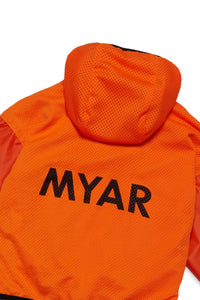 Windbreaker jacket with MYAR logo