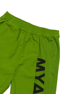 Pantalones cortos en tejido deadstock con logotipo MYAR