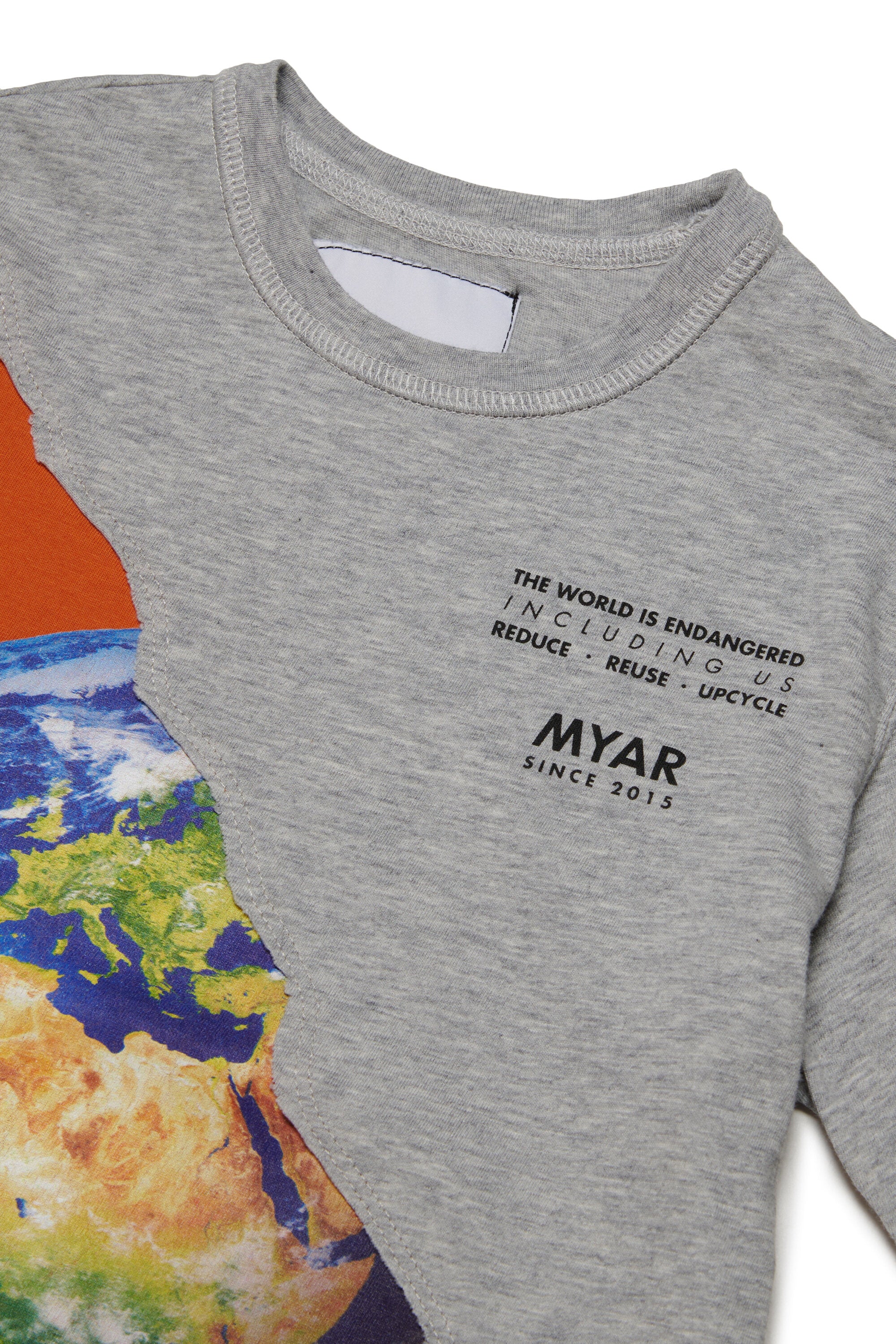 T-shirt with World Endangered print