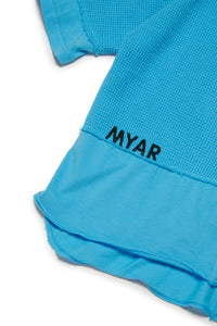 Camiseta en tejido deadstock con logotipo MYAR