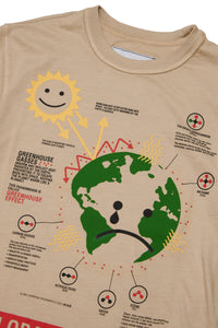 Camiseta con estampado Global Warming