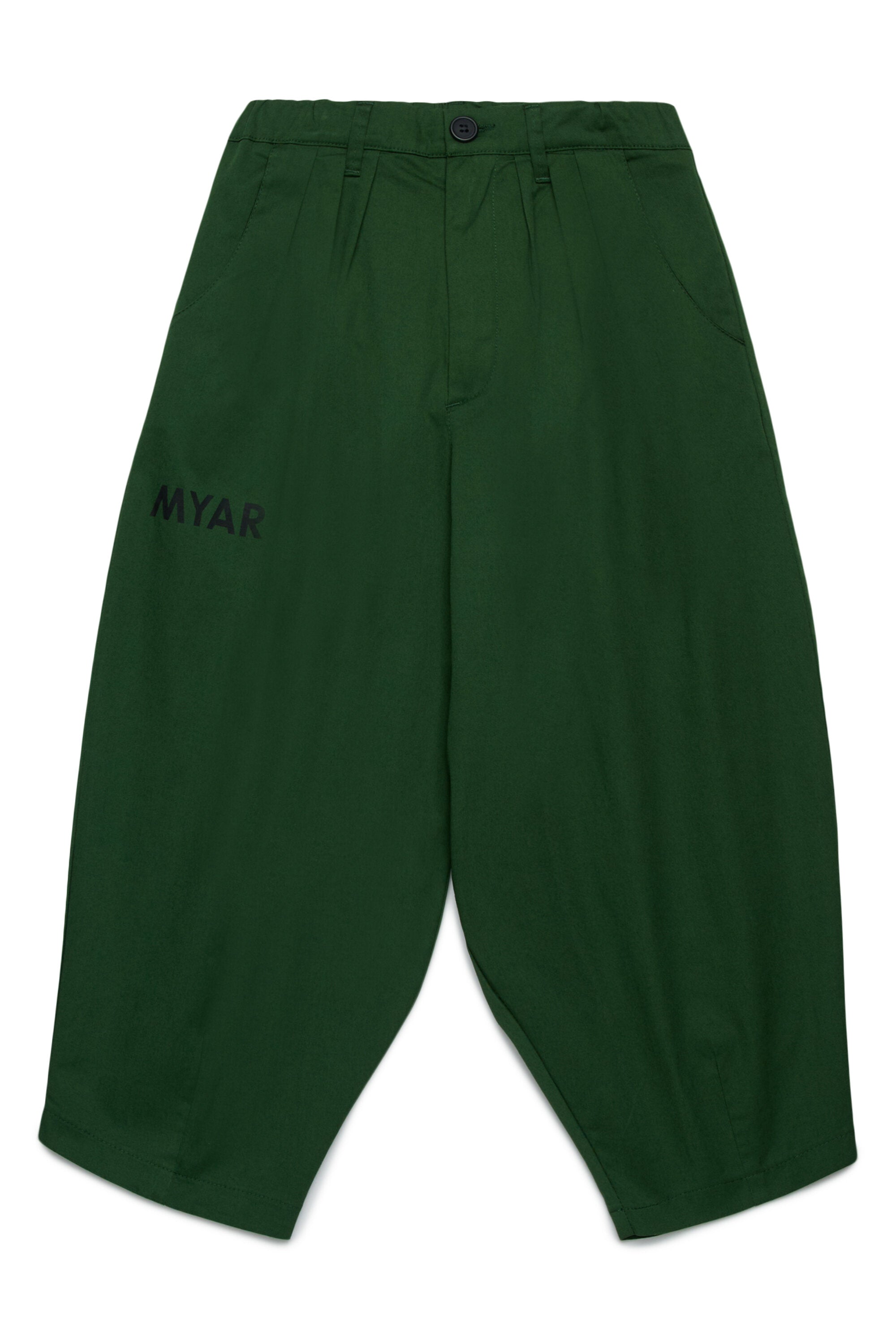 Pantalón en tejido deadstock y logo MYAR