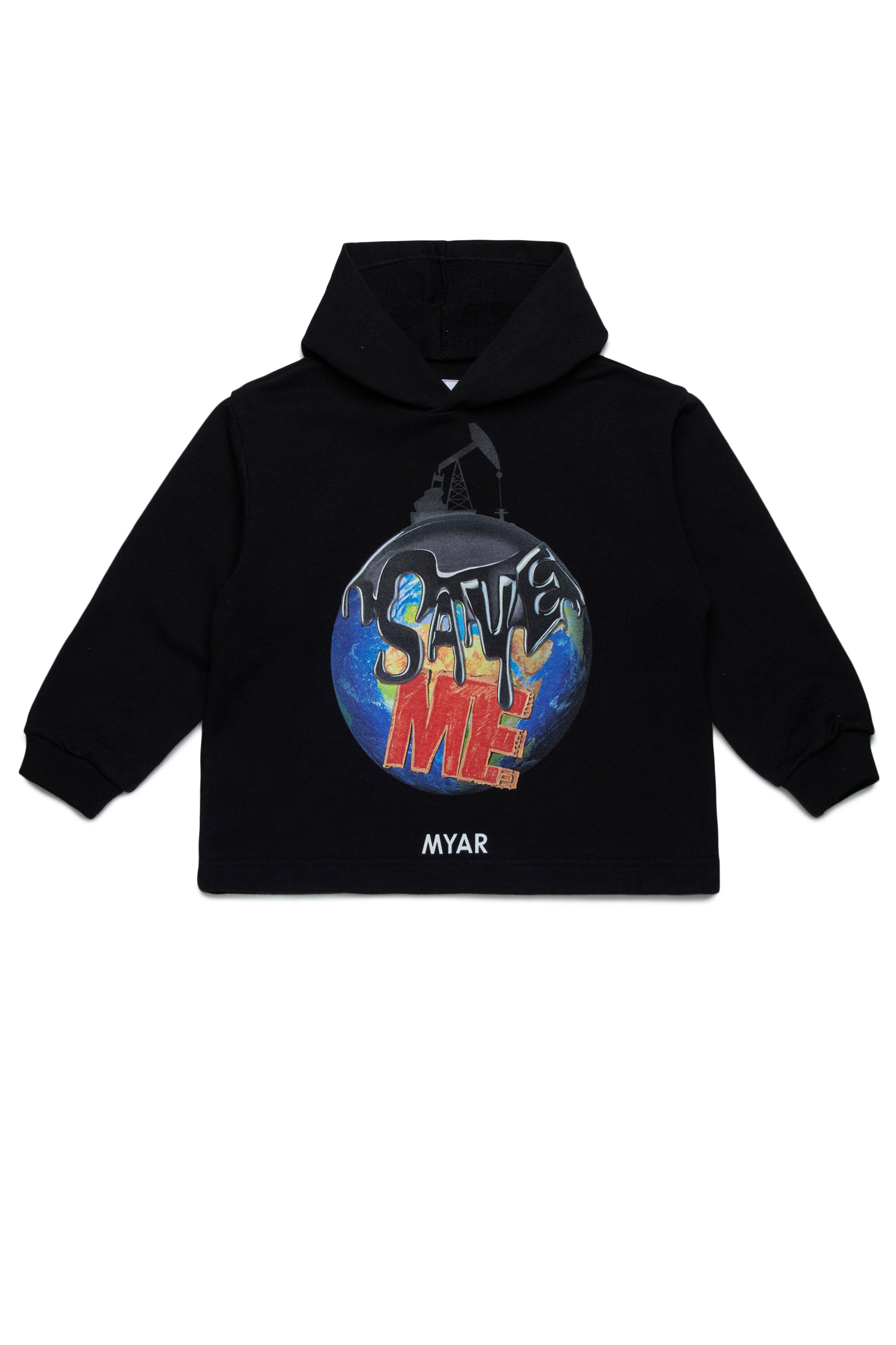 Sudadera de algodón Deadstock con gráficos Save me