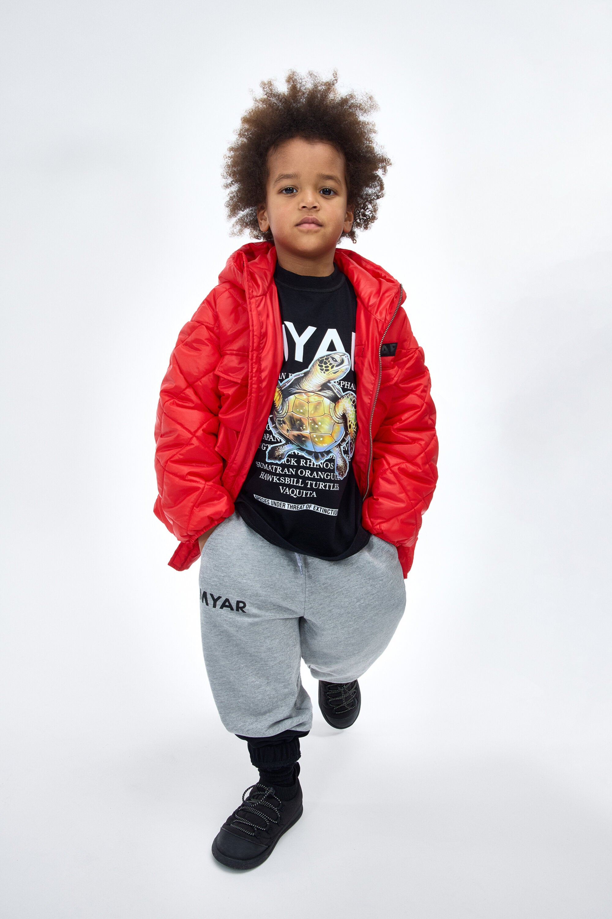 Pantalones de felpa con logo MYAR