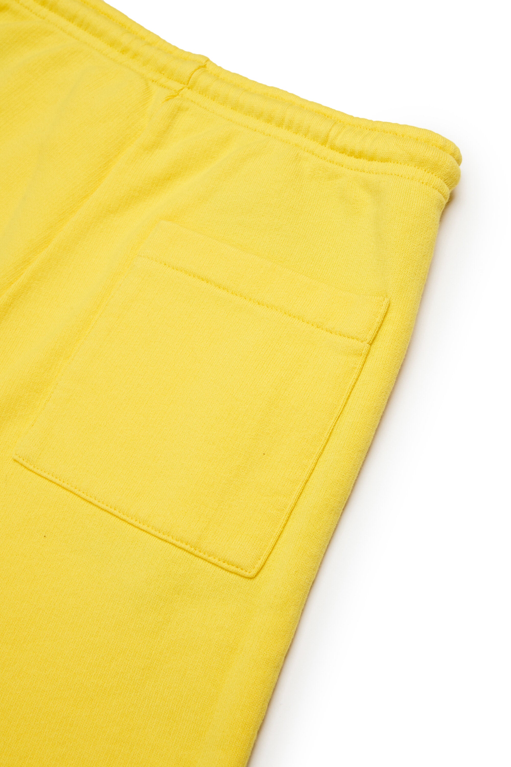 Fleece shorts with logo