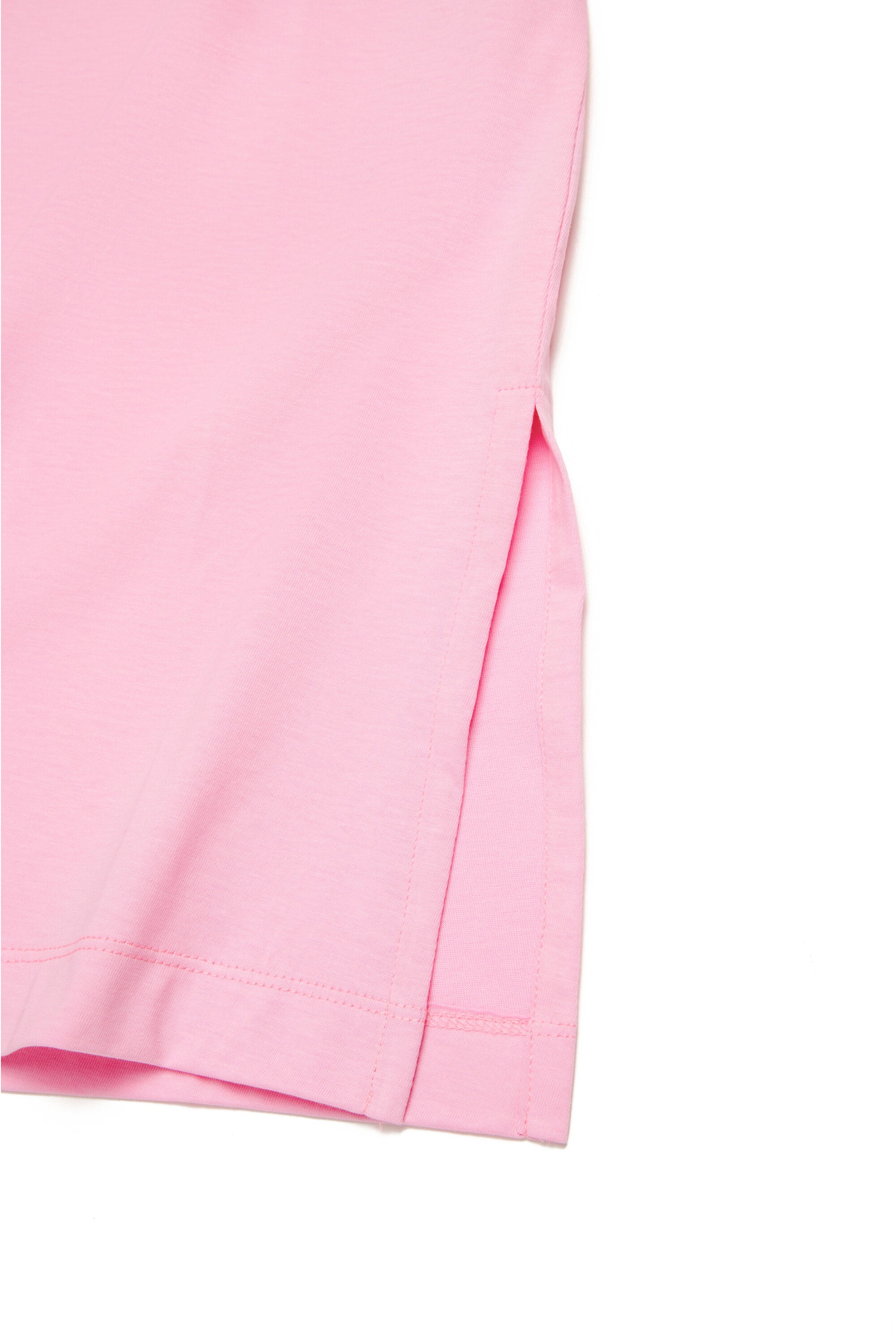 Branded jersey cover-up dress