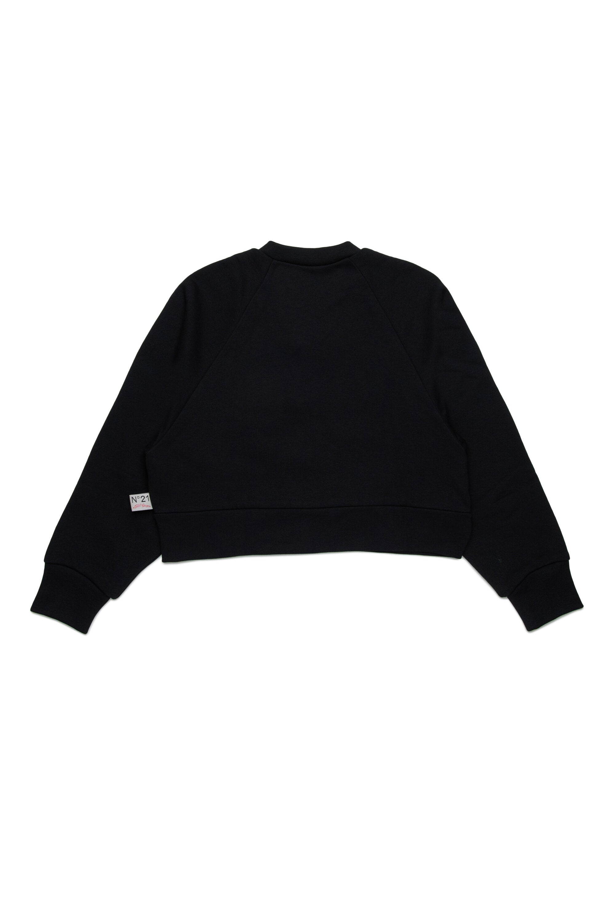 Sudadera tipo cárdigan con botones joya