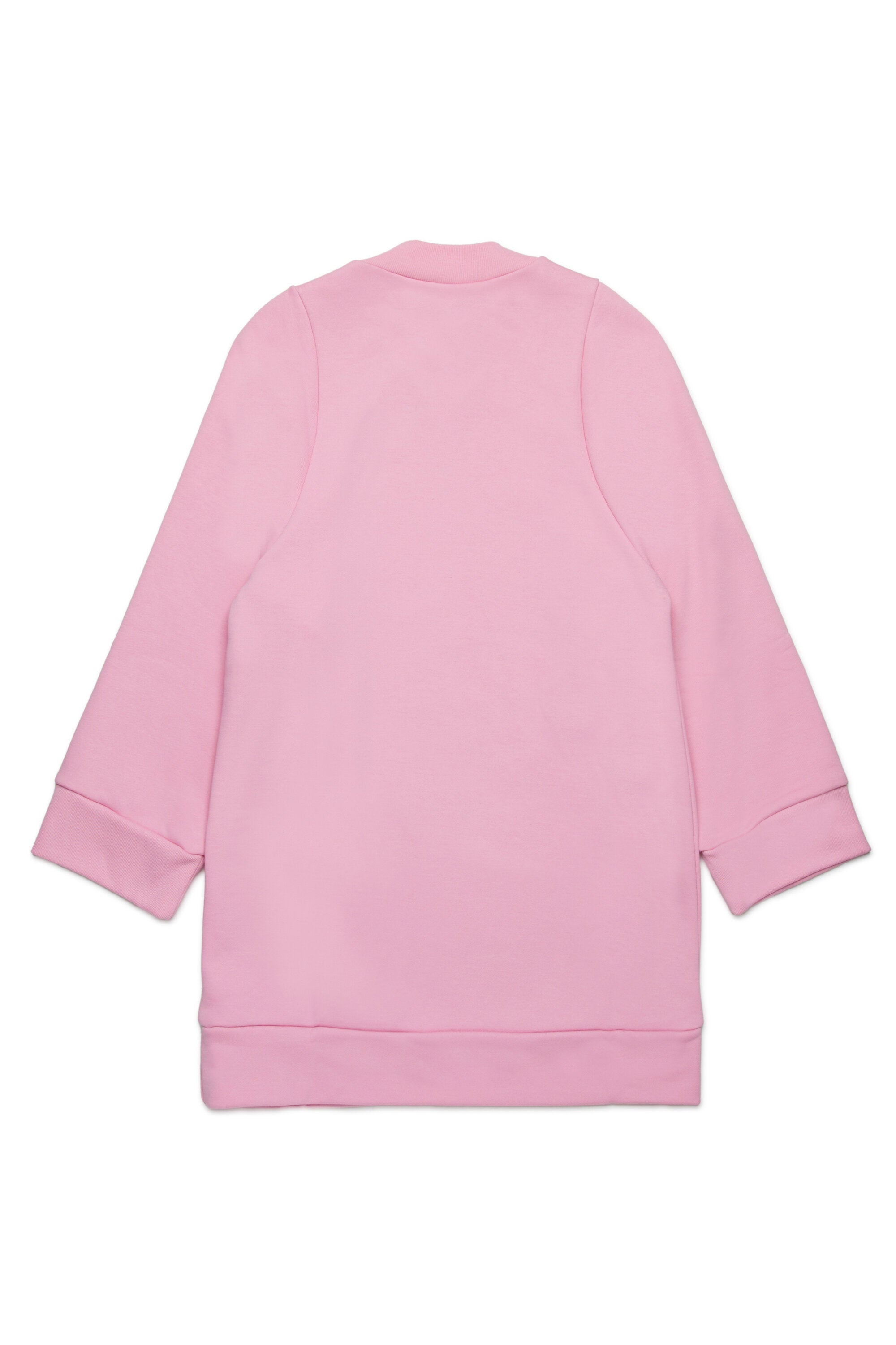 Vestido maxi sudadera con logo cursiva