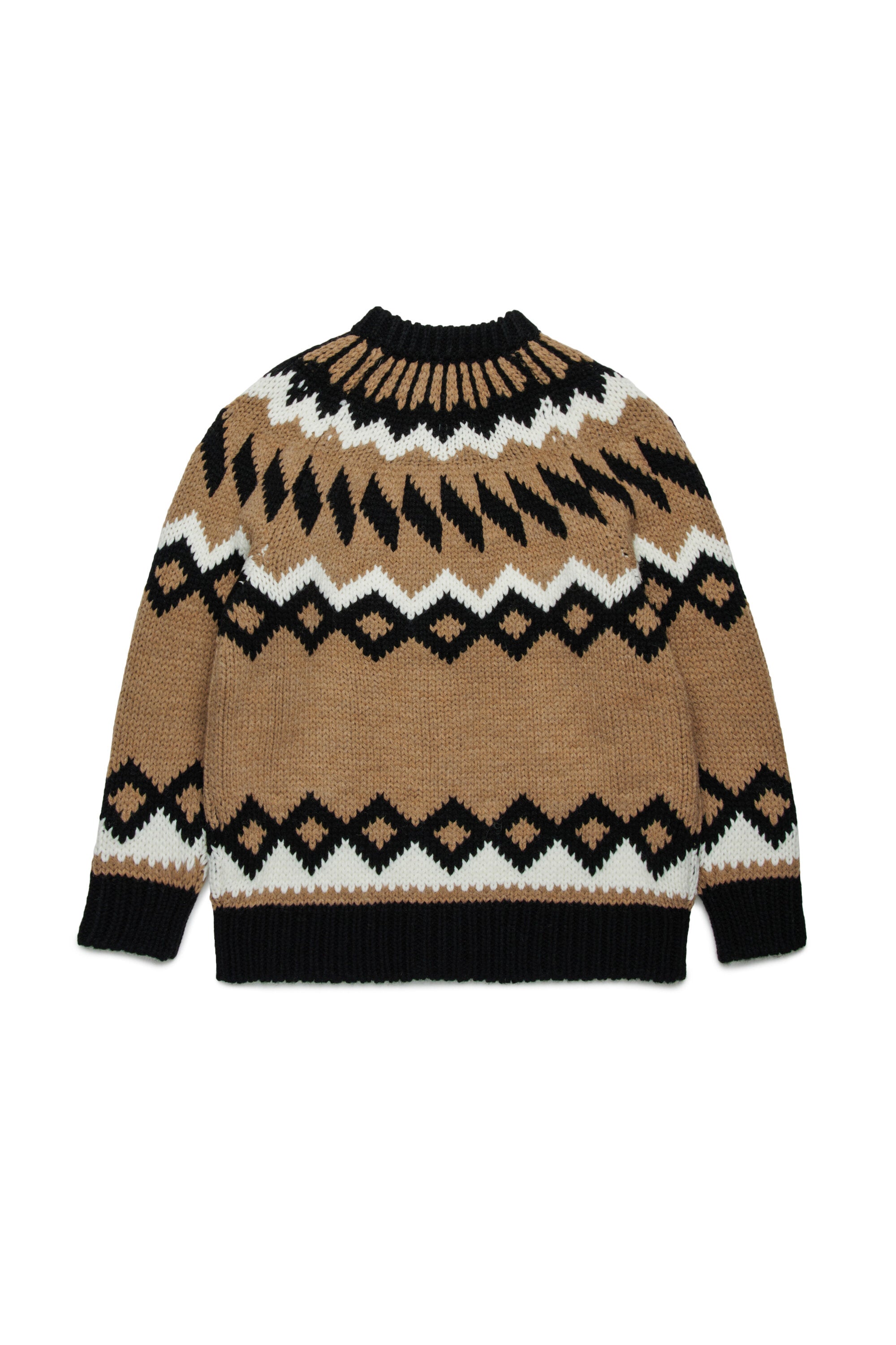 Norwegian wool-blend oversize cardigan