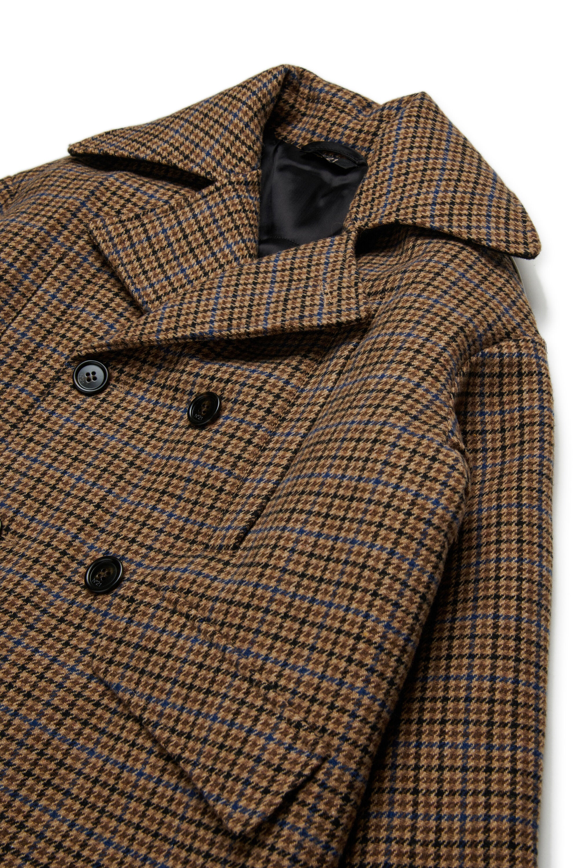 Abrigo caban Harris Tweed