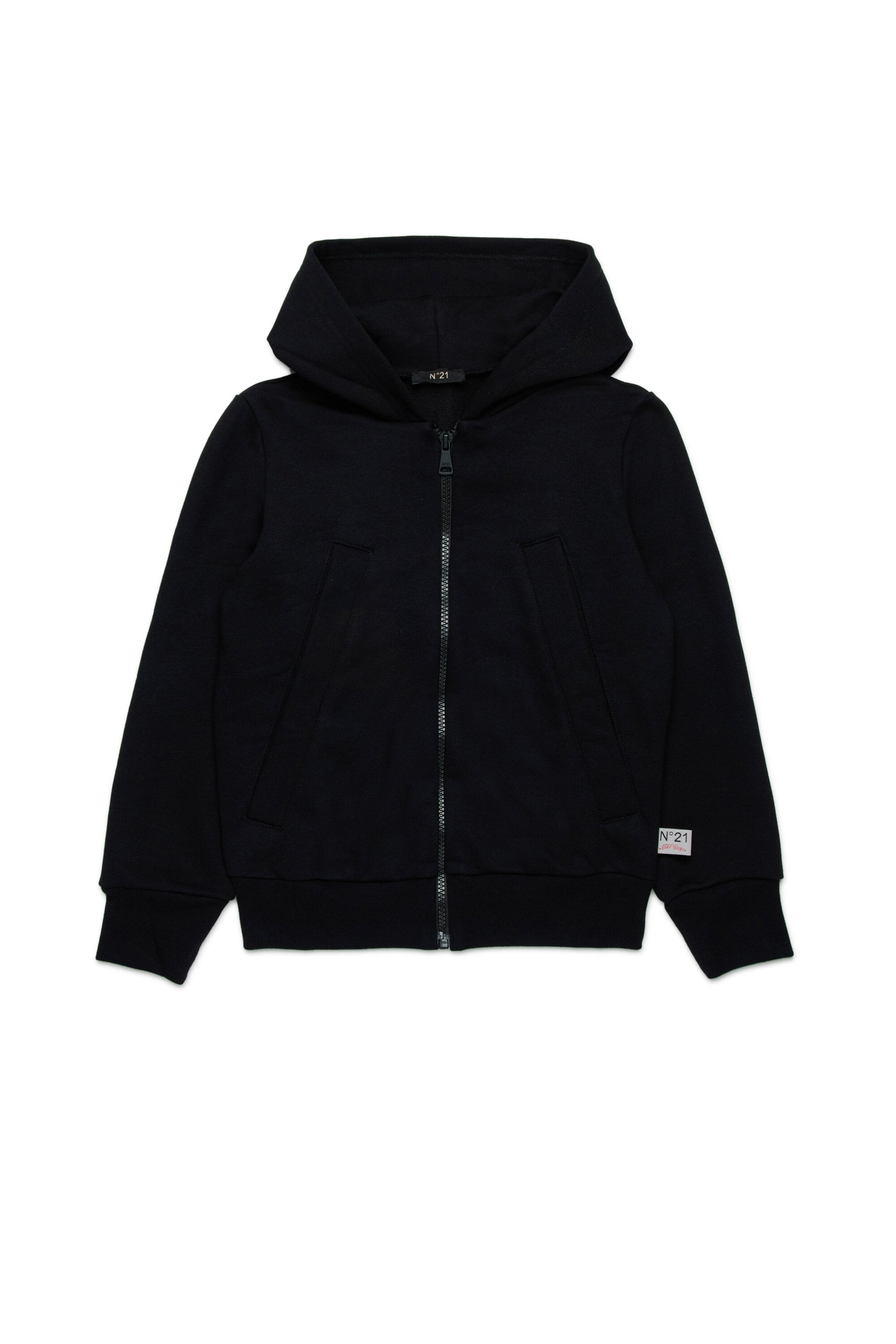 Sudadera con cremallera completa y gráficos Rabbit