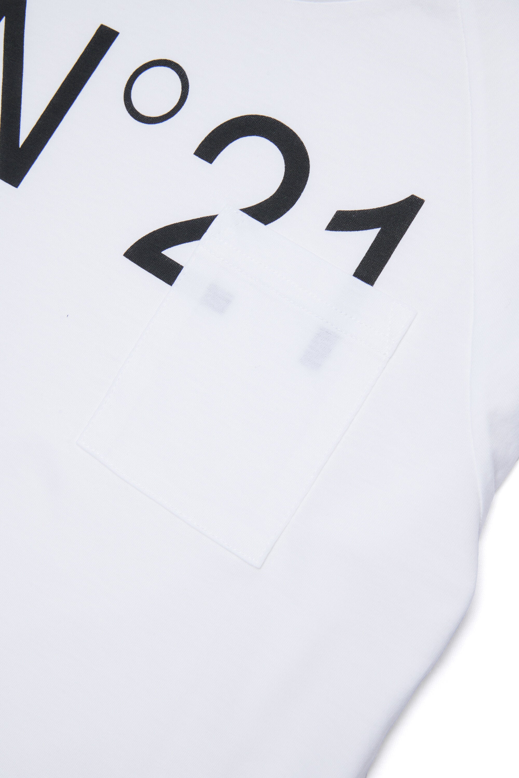 Camiseta de manga larga de jersey con logotipo