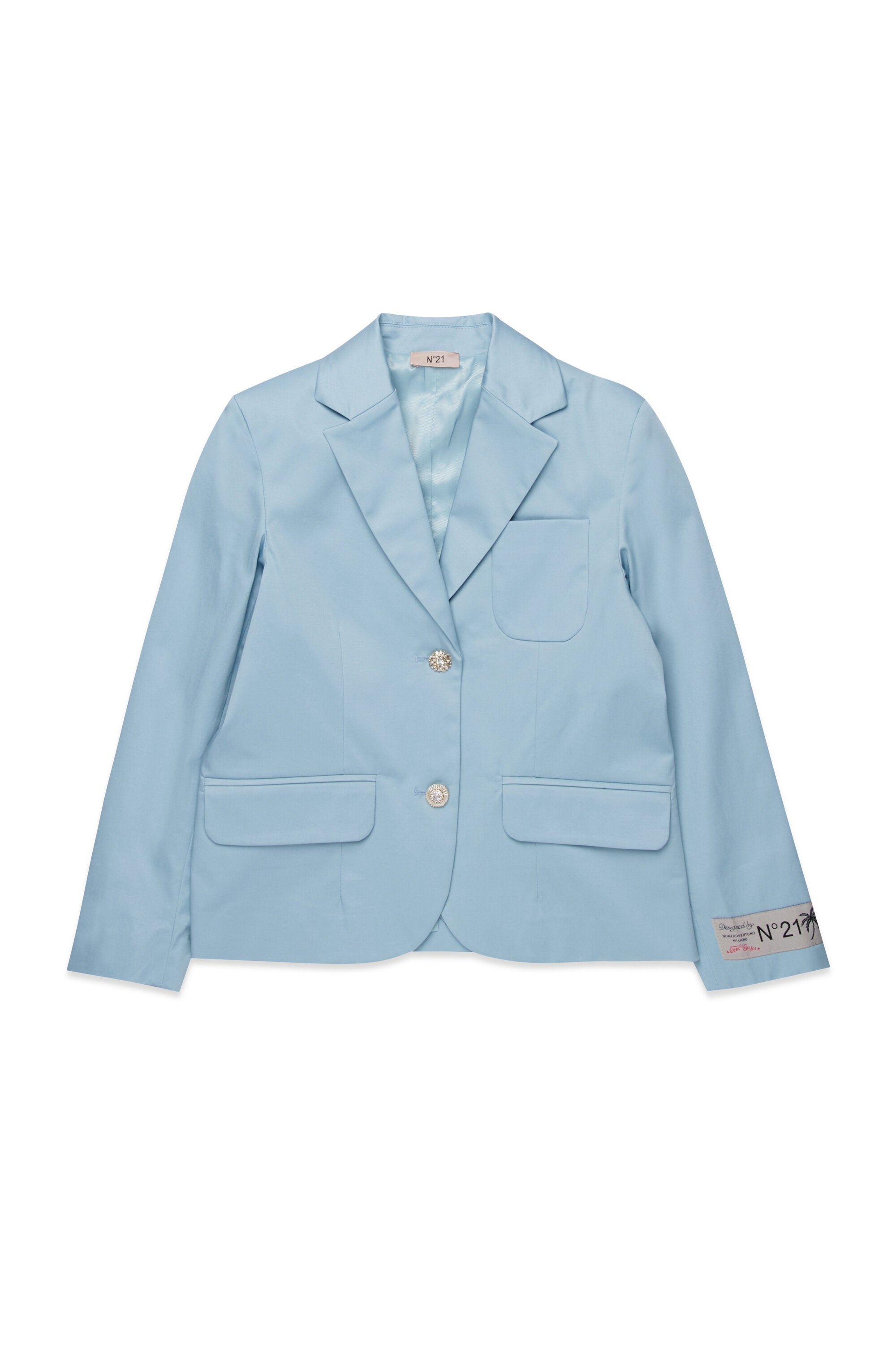 Blazer con detalles joya