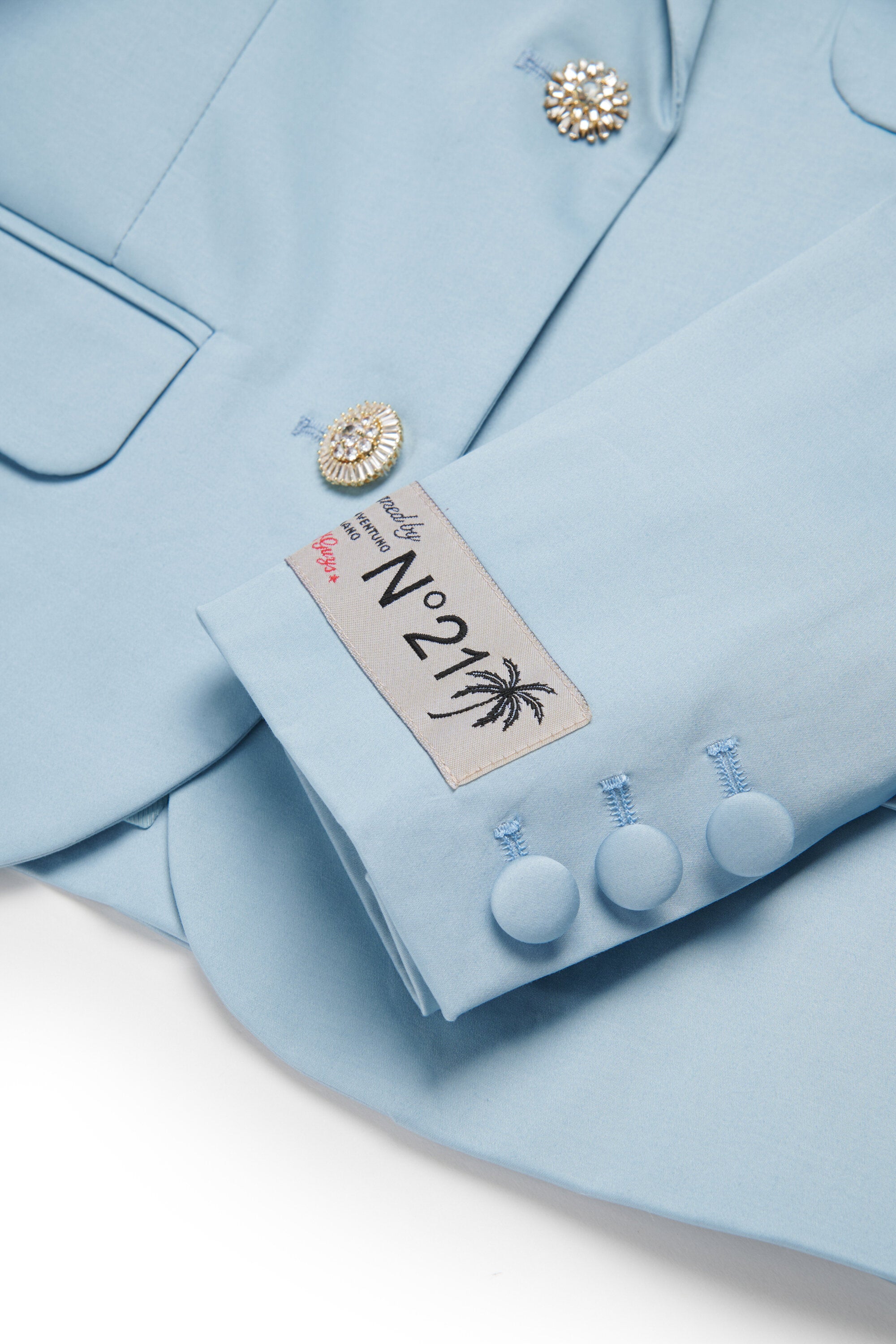 Blazer con detalles joya