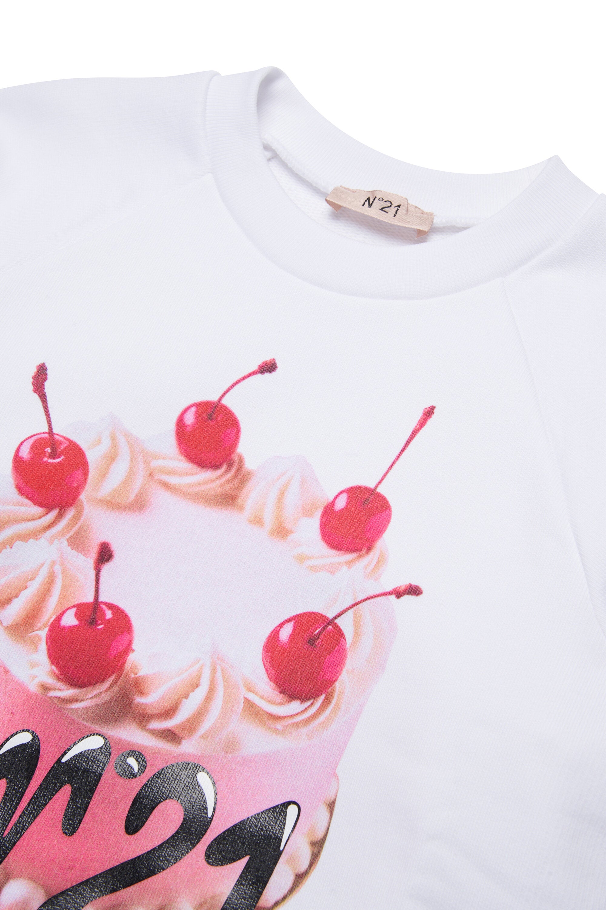 Sudadera de cuello redondo con logo