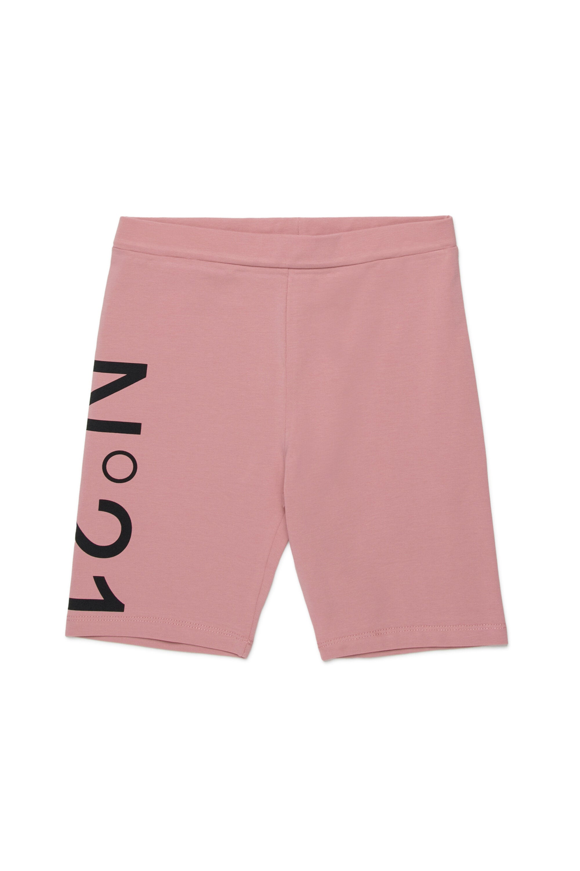 Biker shorts with logo