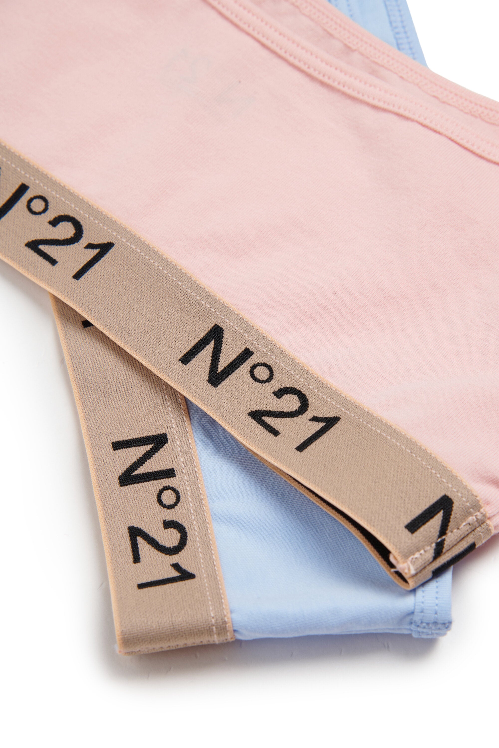 Set de sujetadores con logo