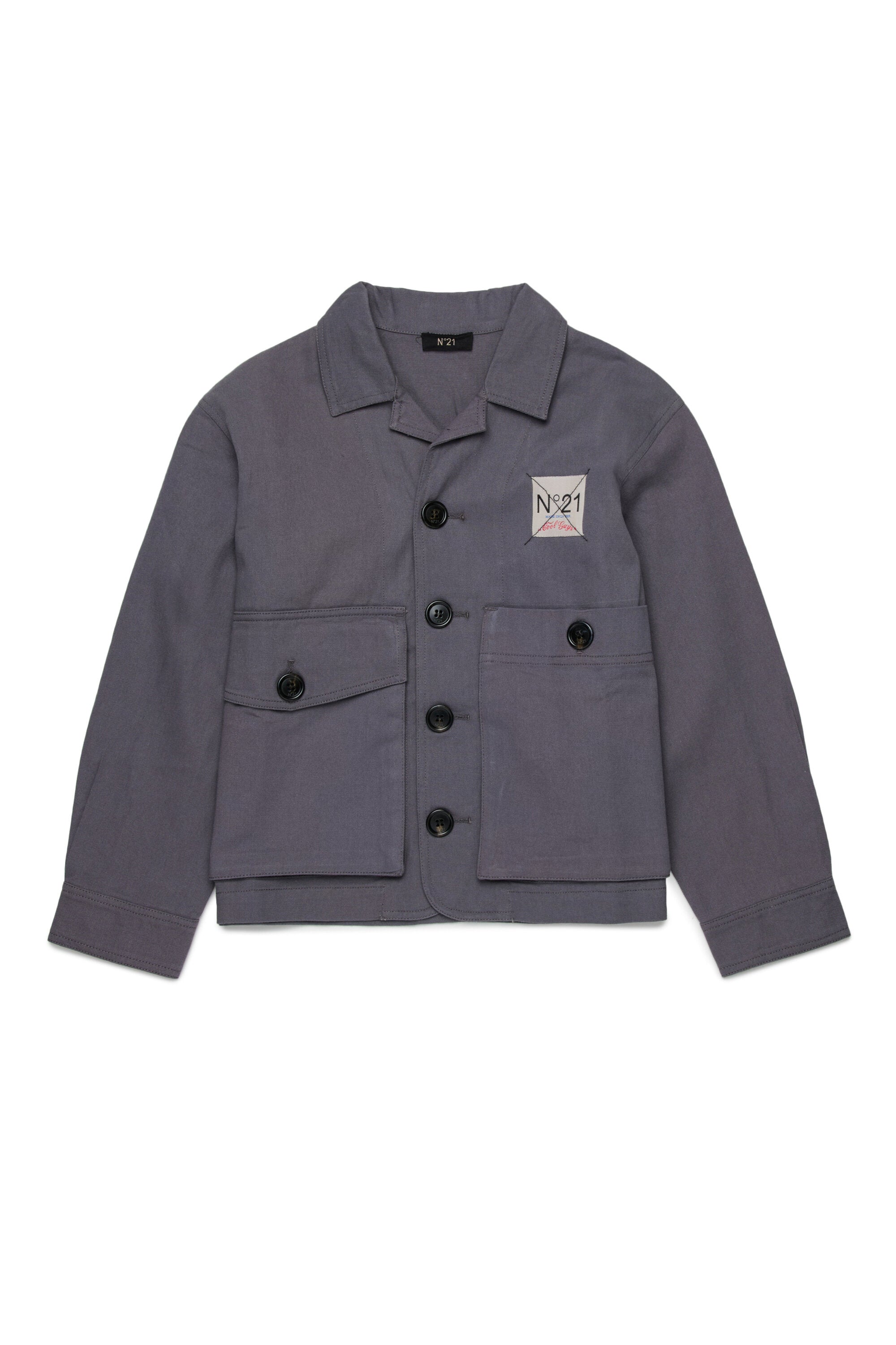 Chaqueta workwear con logo estampado