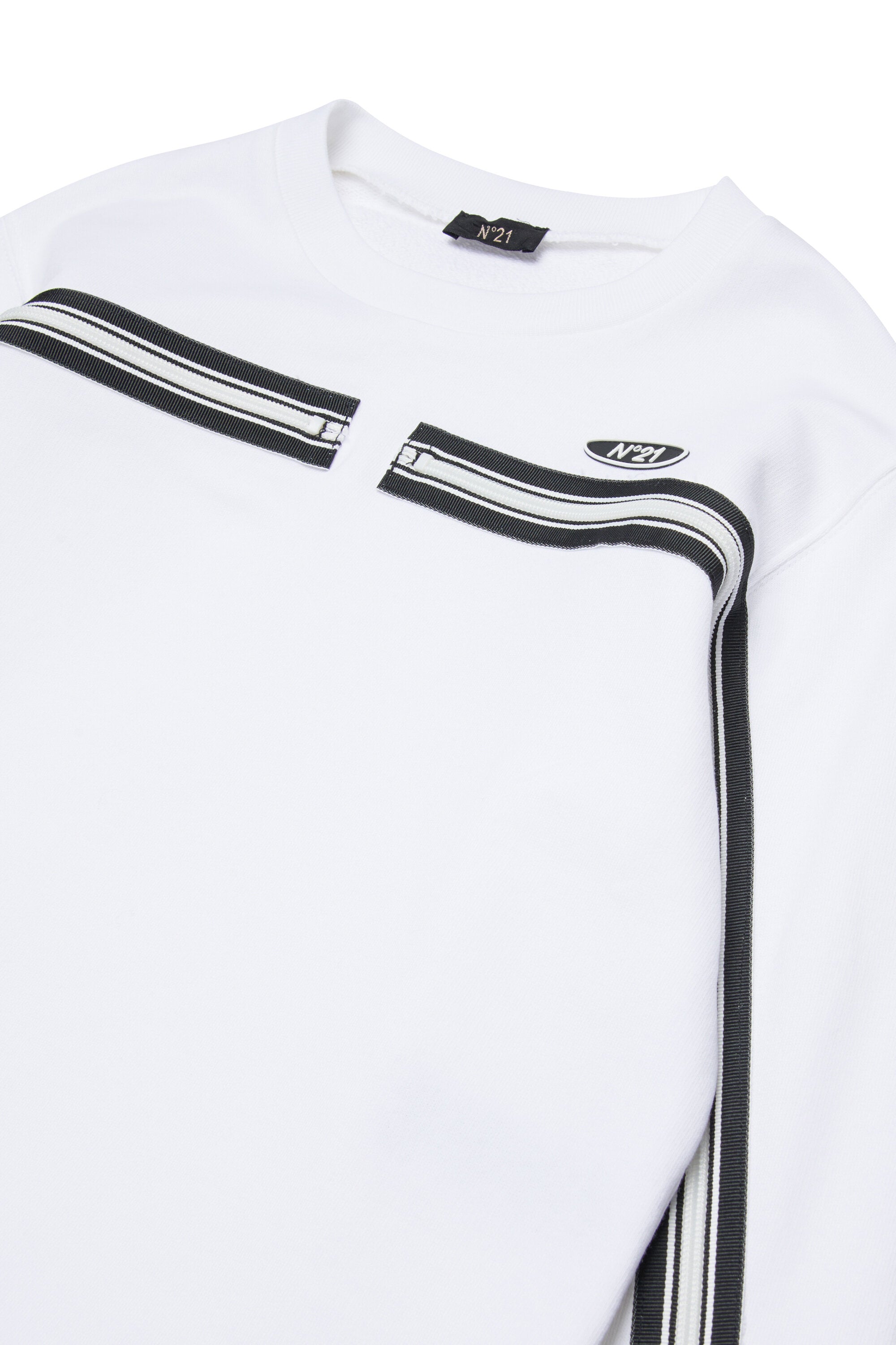 Sudadera de cuello redondo con logo