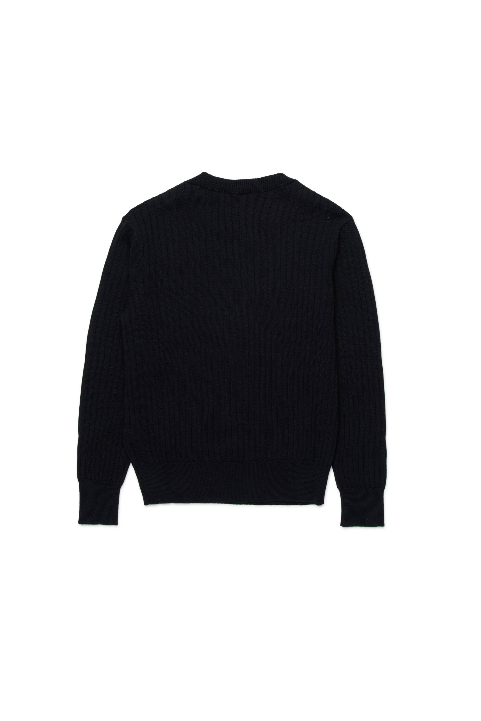 Crew-neck pullover with logo