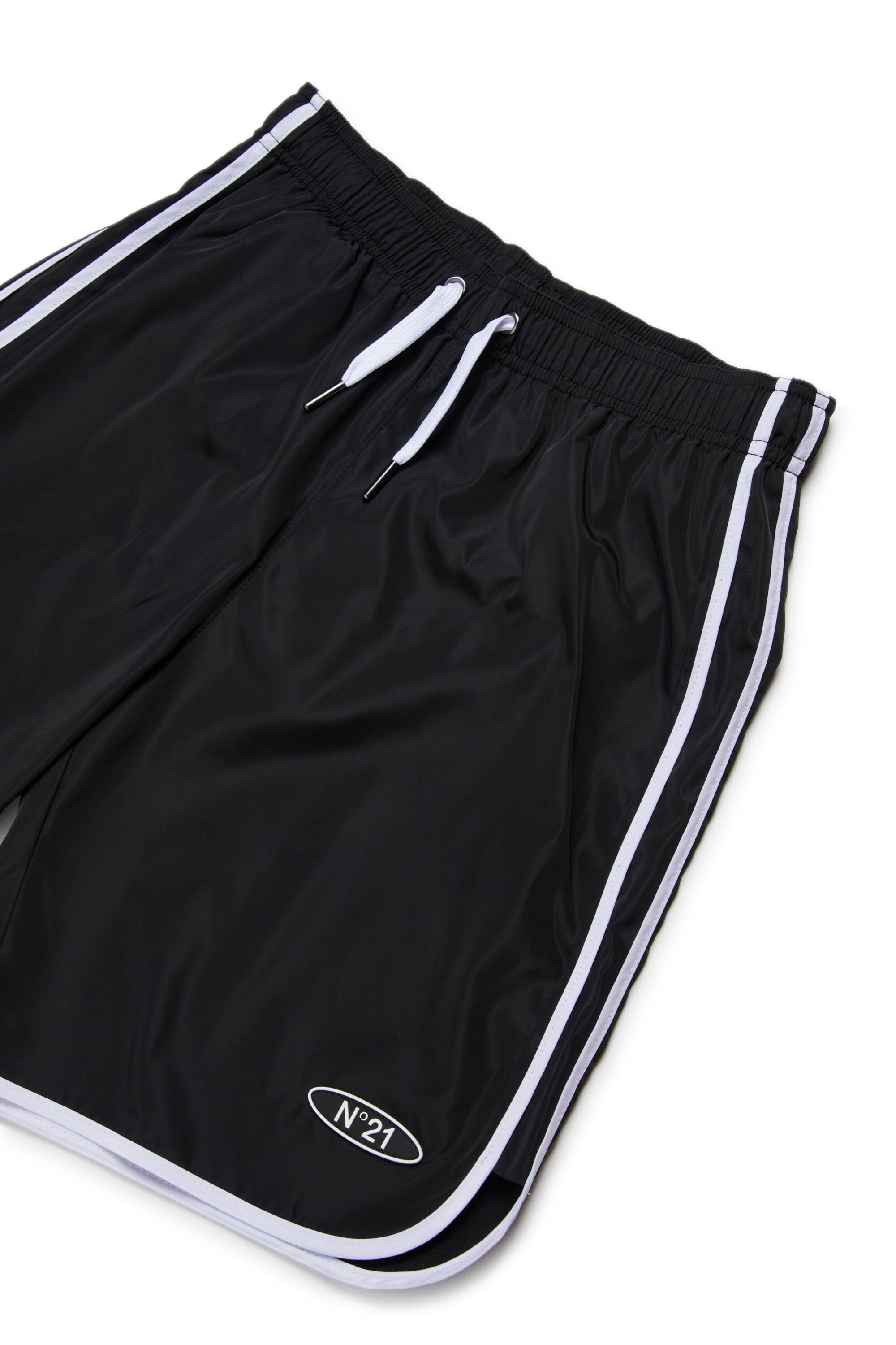 Bañador tipo bóxer con logo