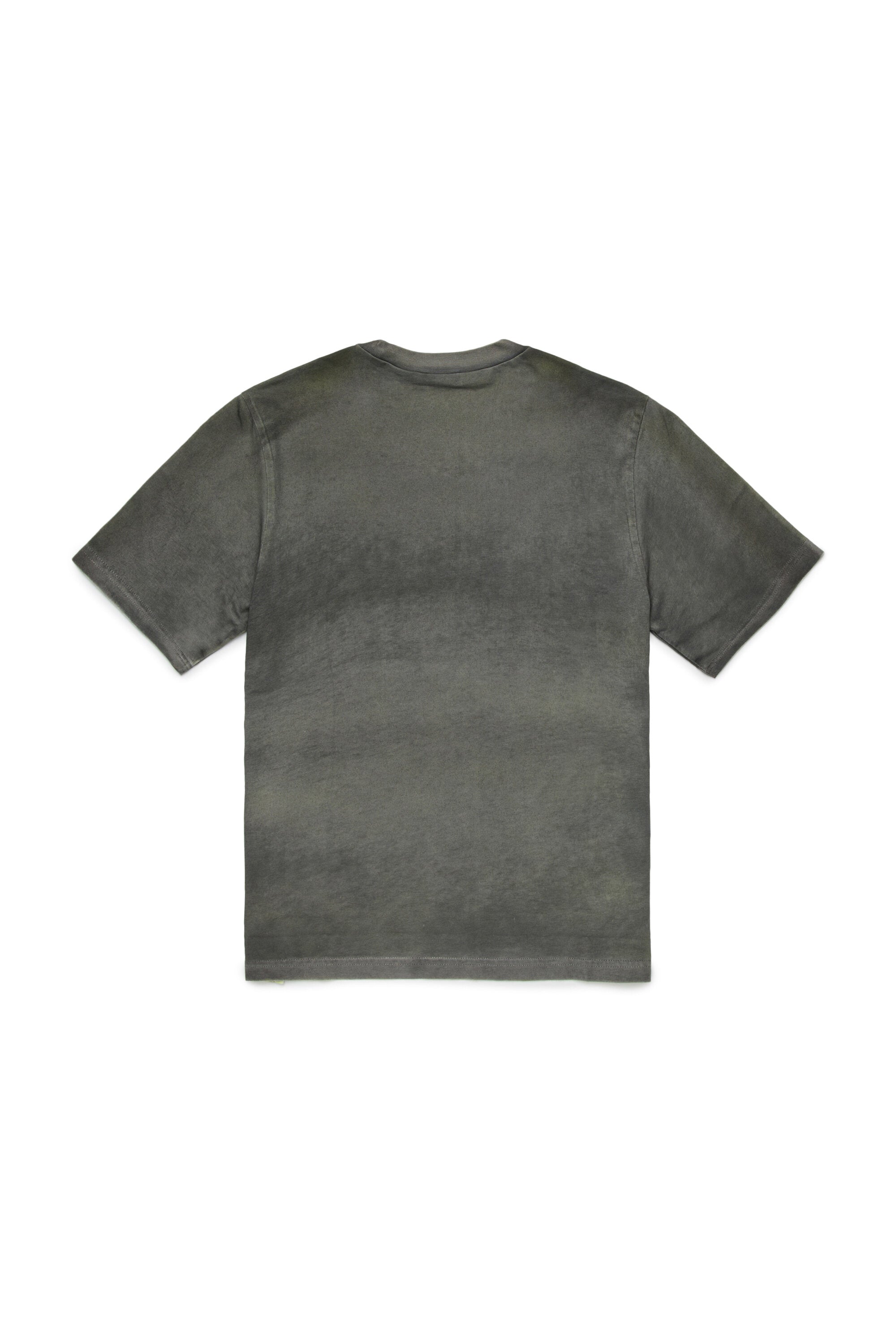 Vintage-effect t-shirt with logo