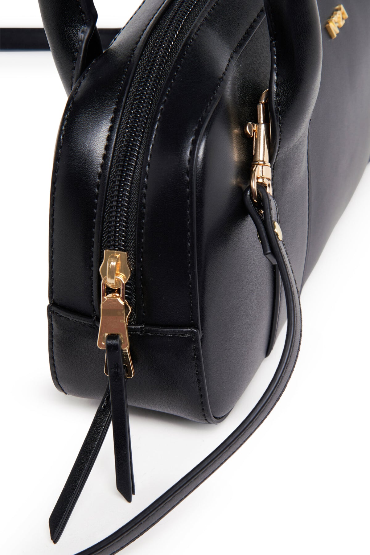 Shoulder bag with logo