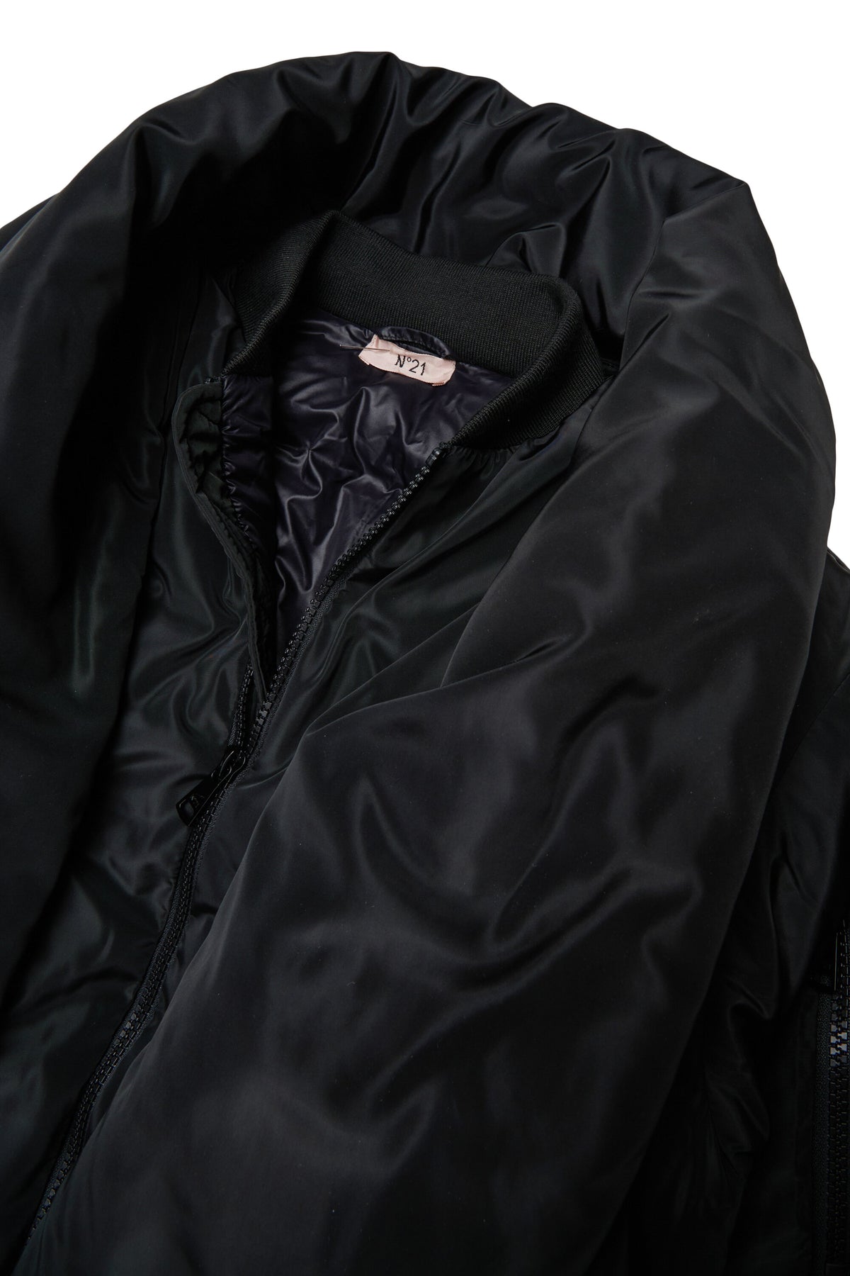 Chaqueta acolchada con logo