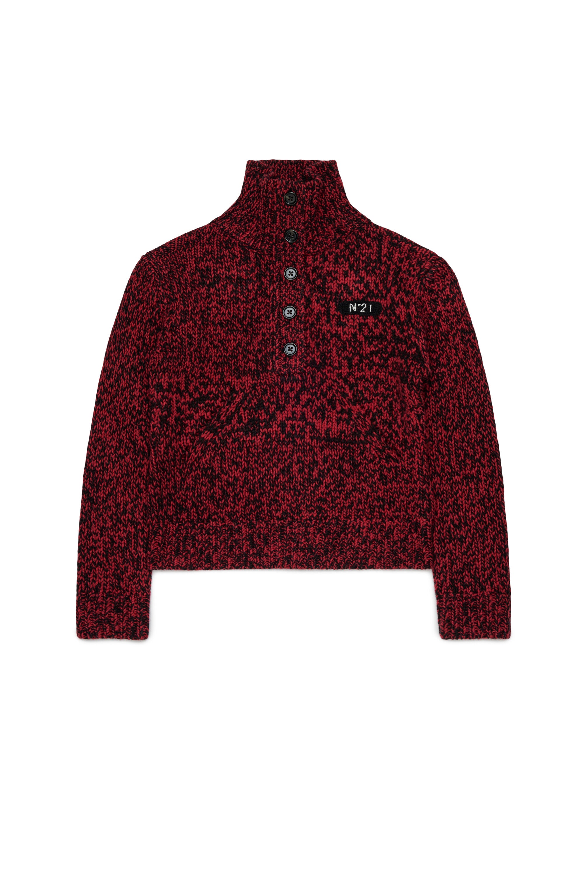 Jersey de mezcla de lana con logo