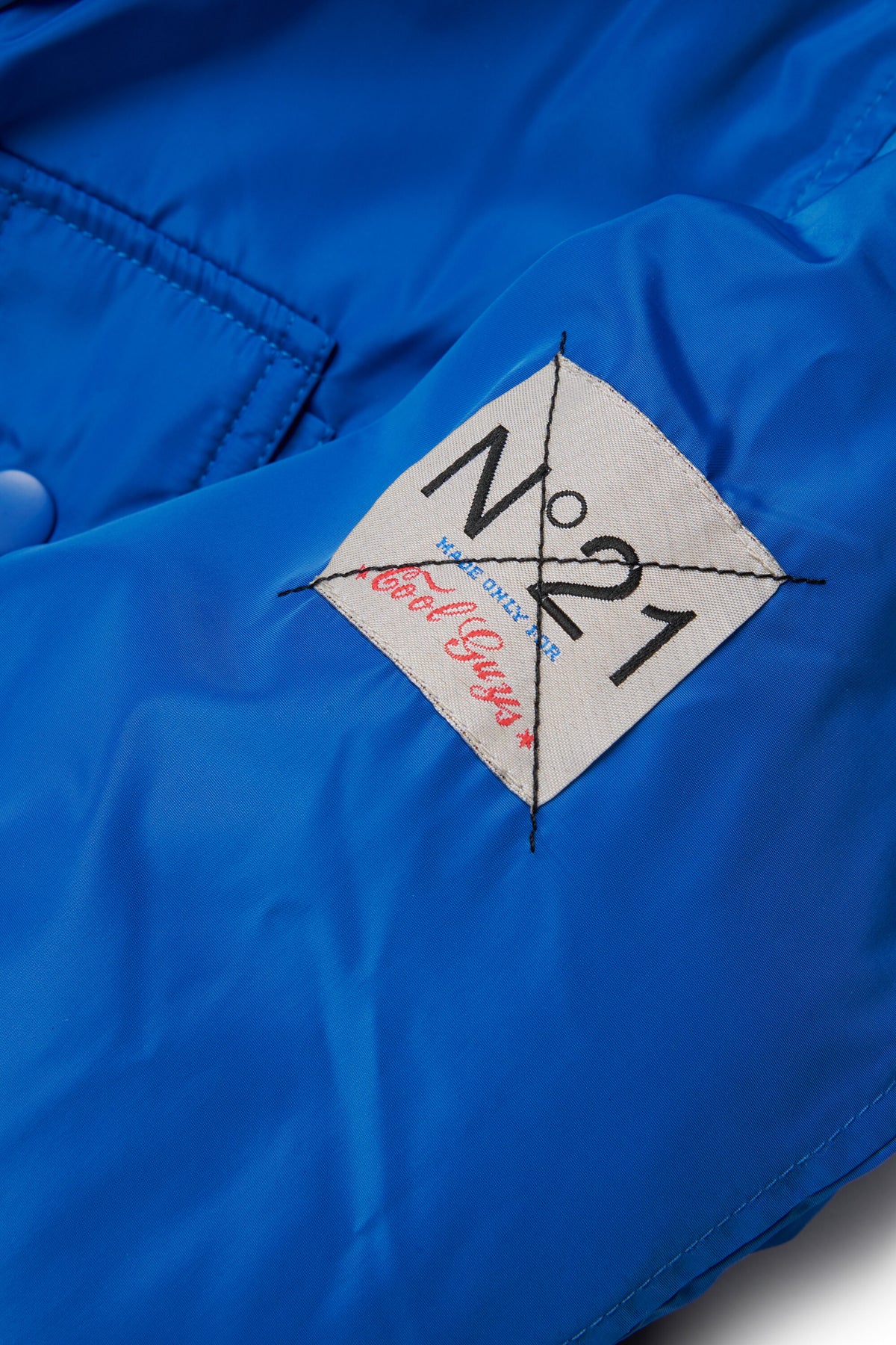 Chaqueta acolchada con logo