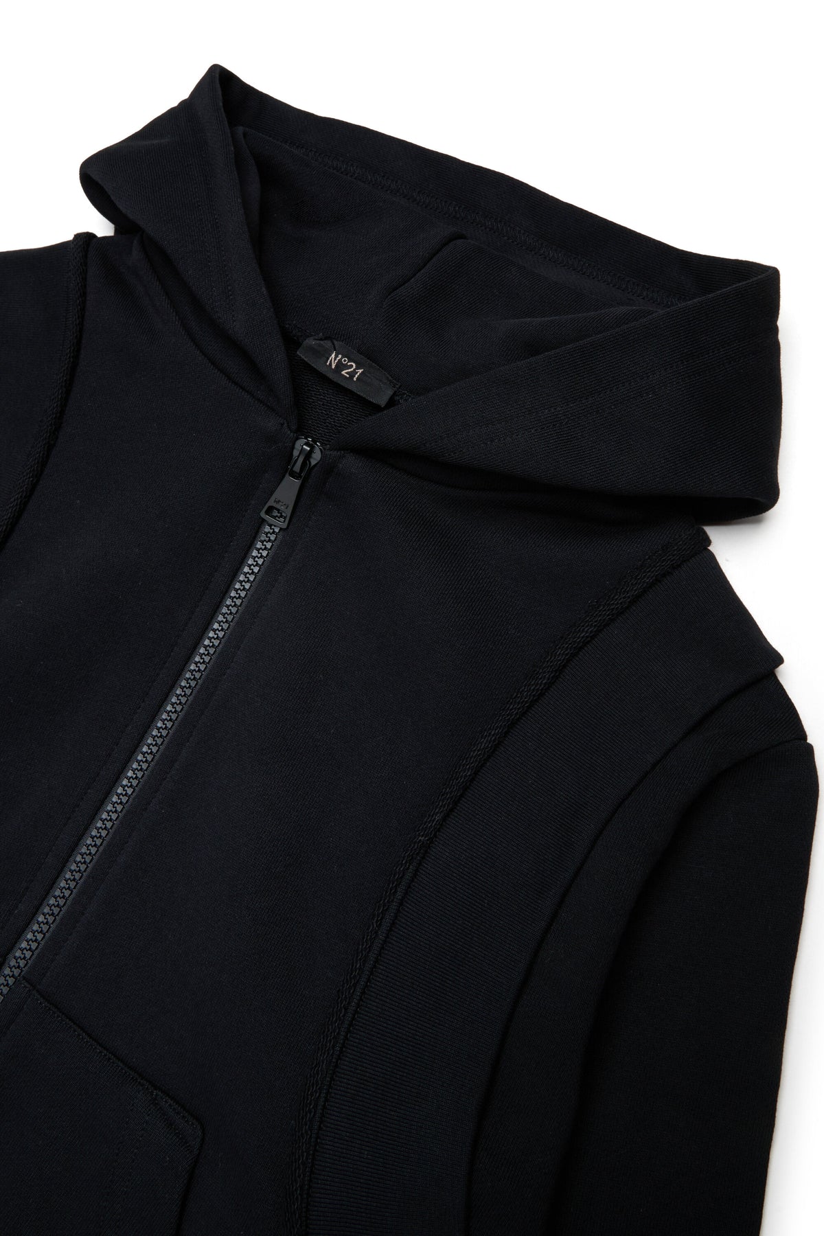 Sudadera con cremallera y logo