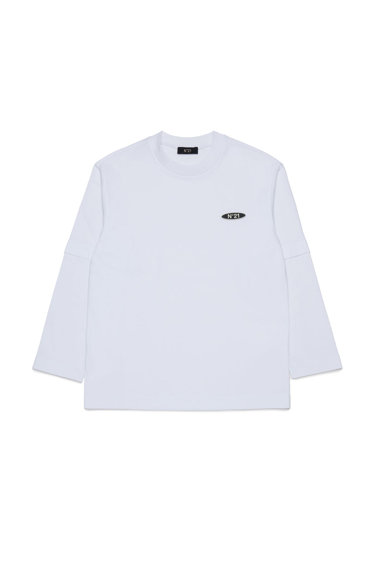 Camiseta de manga larga con logo