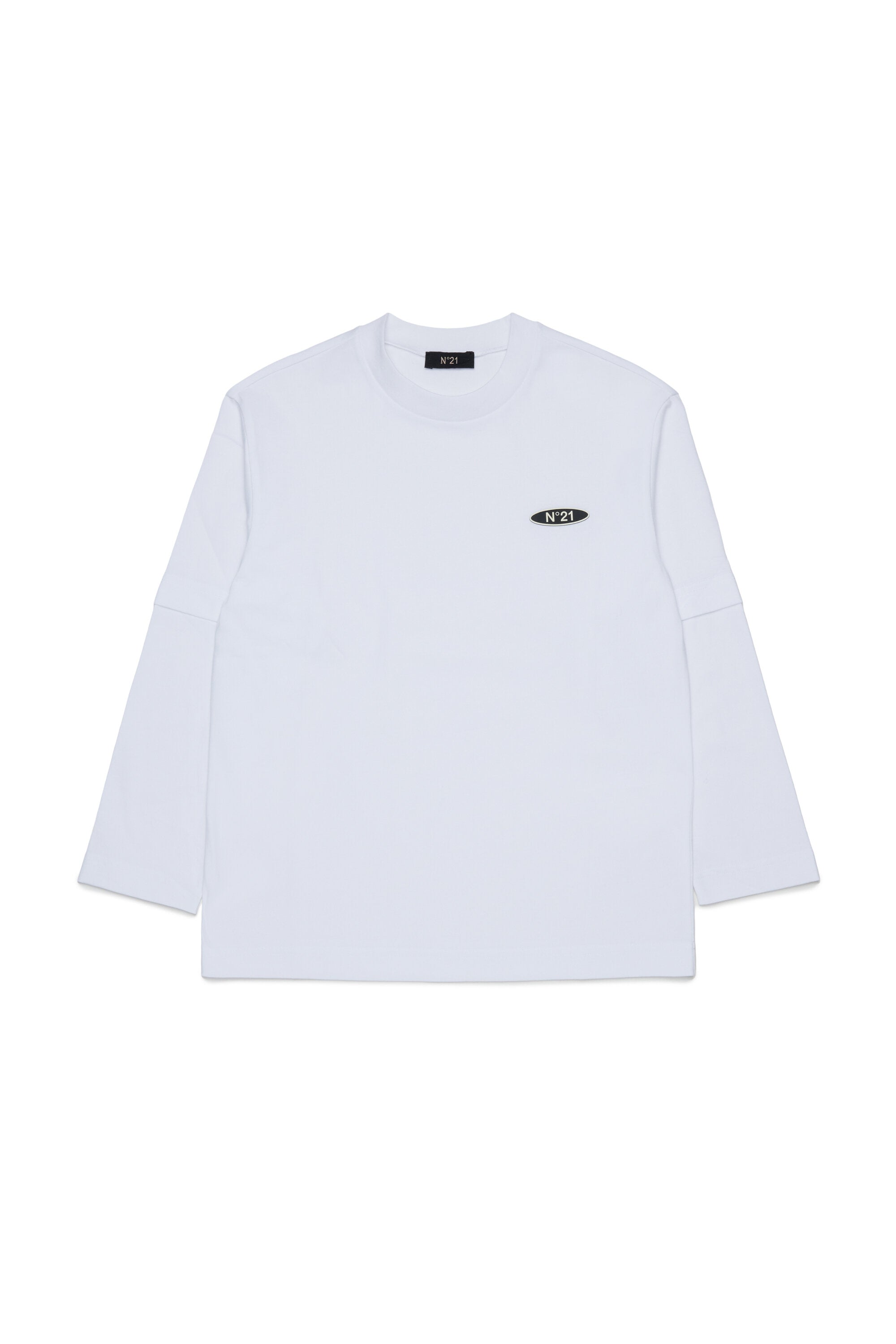 Long-sleeve T-shirt with logo