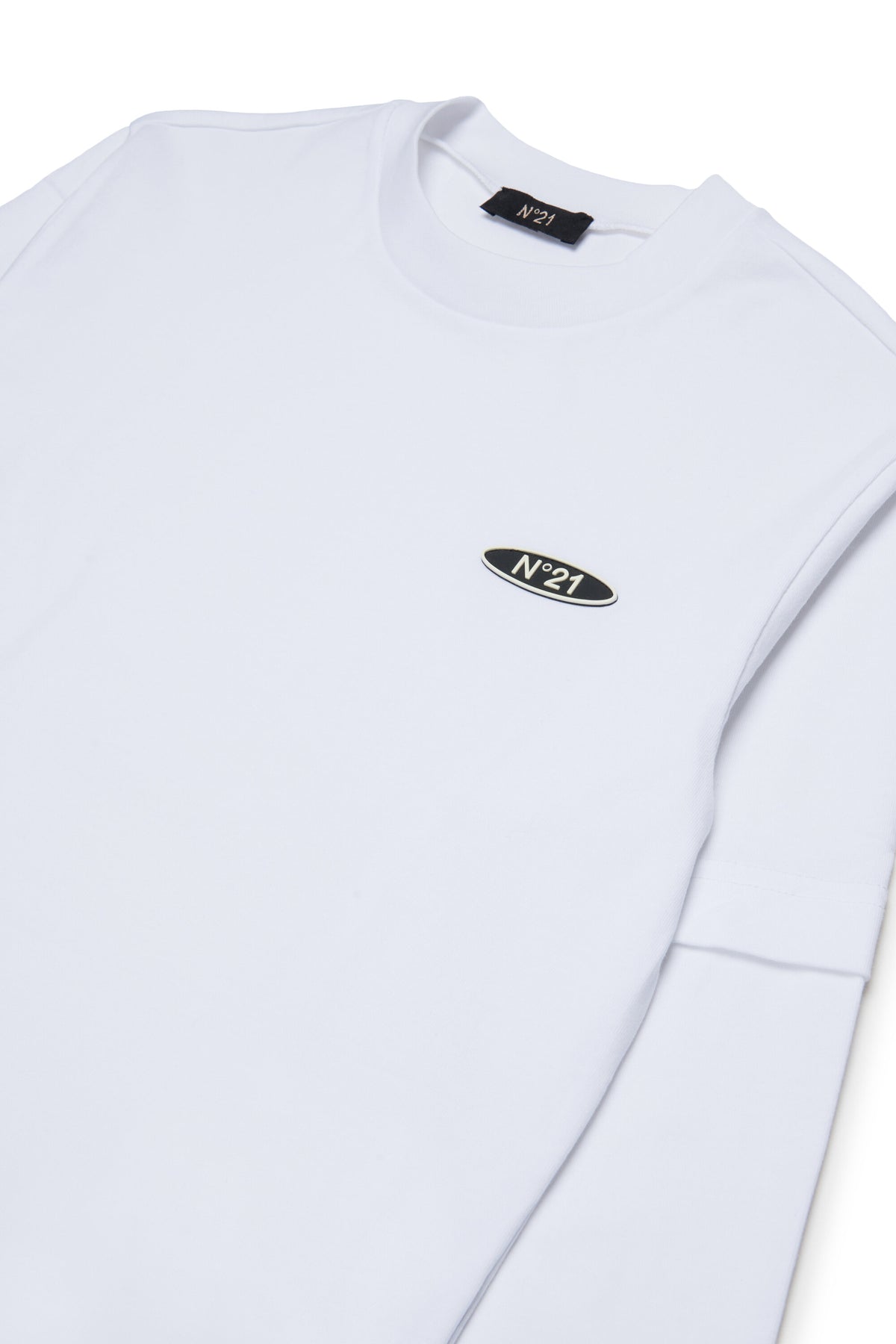 Camiseta de manga larga con logo