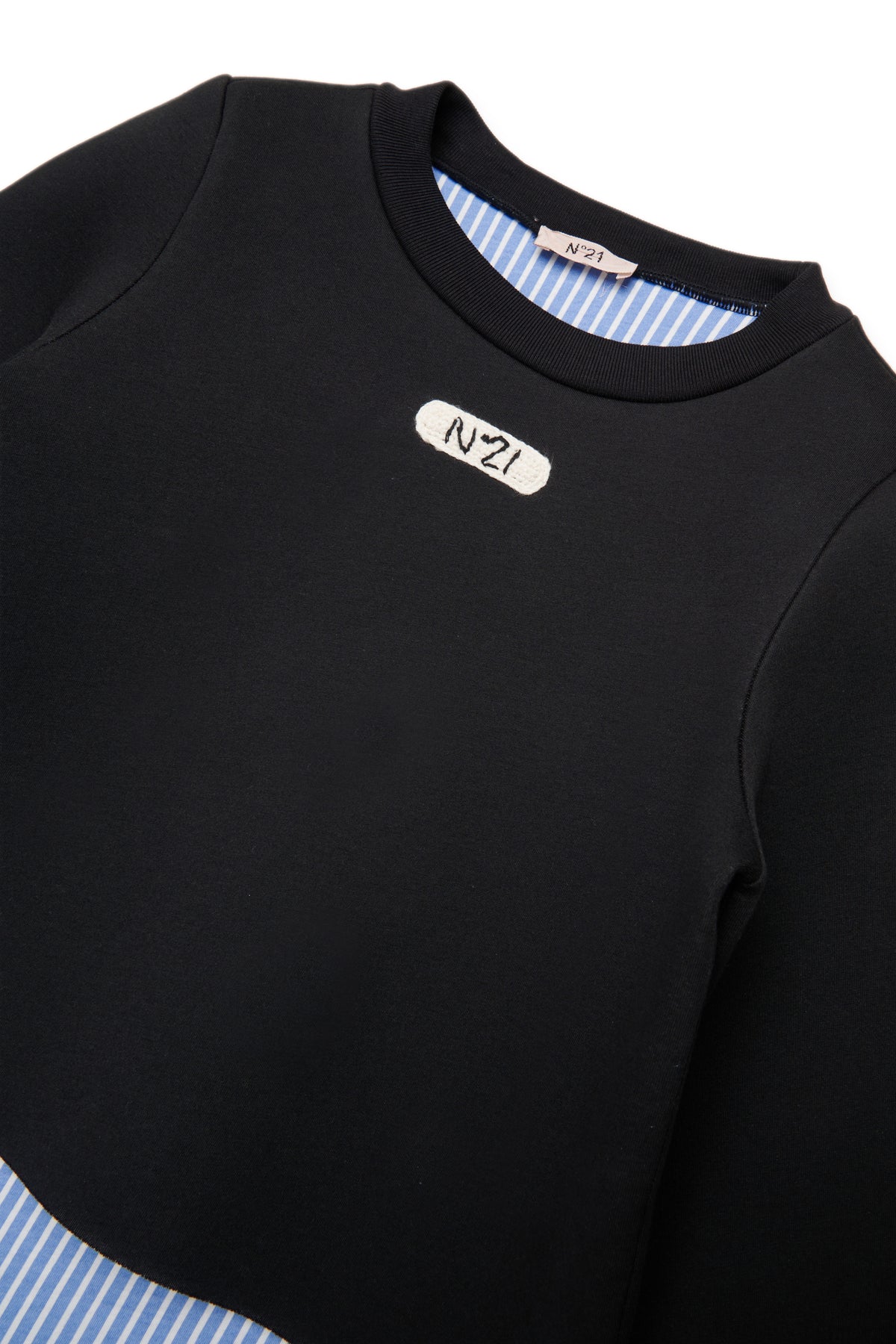 Sudadera de cuello redondo con logo
