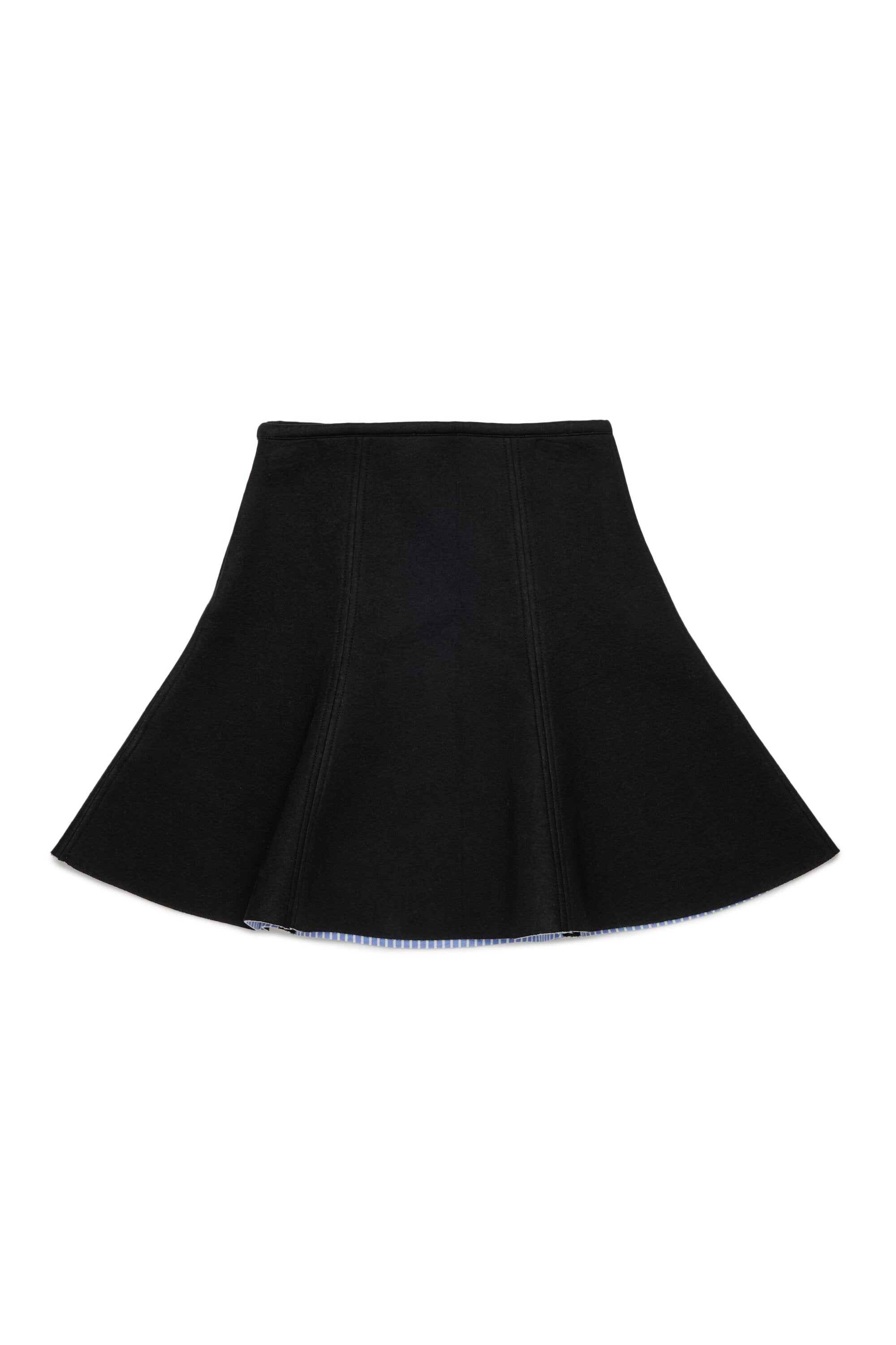 Falda corta con logo
