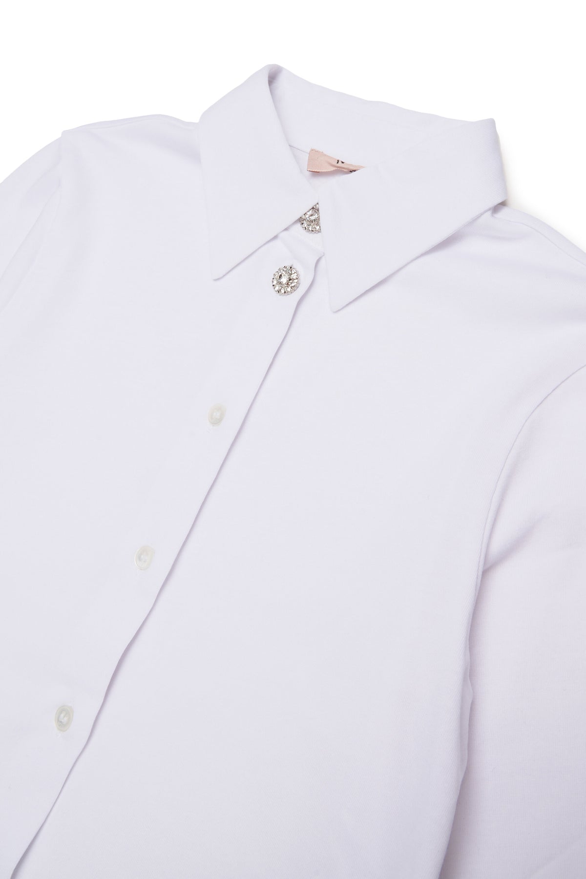 Camisa de manga larga con volantes