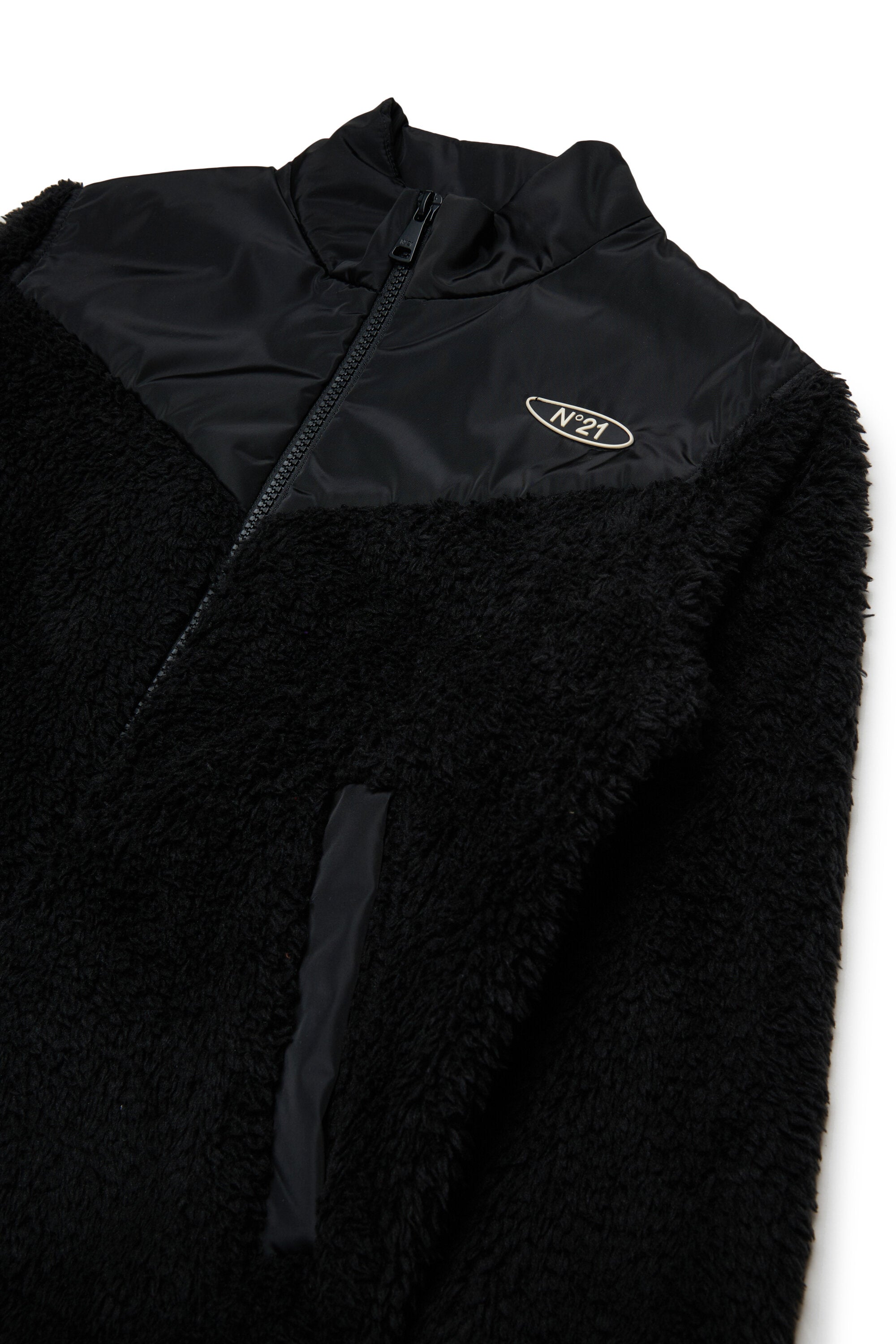 Sudadera con cremallera y logo