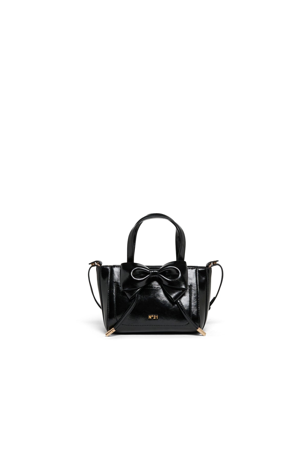 Bolso bandolera con maxi lazo