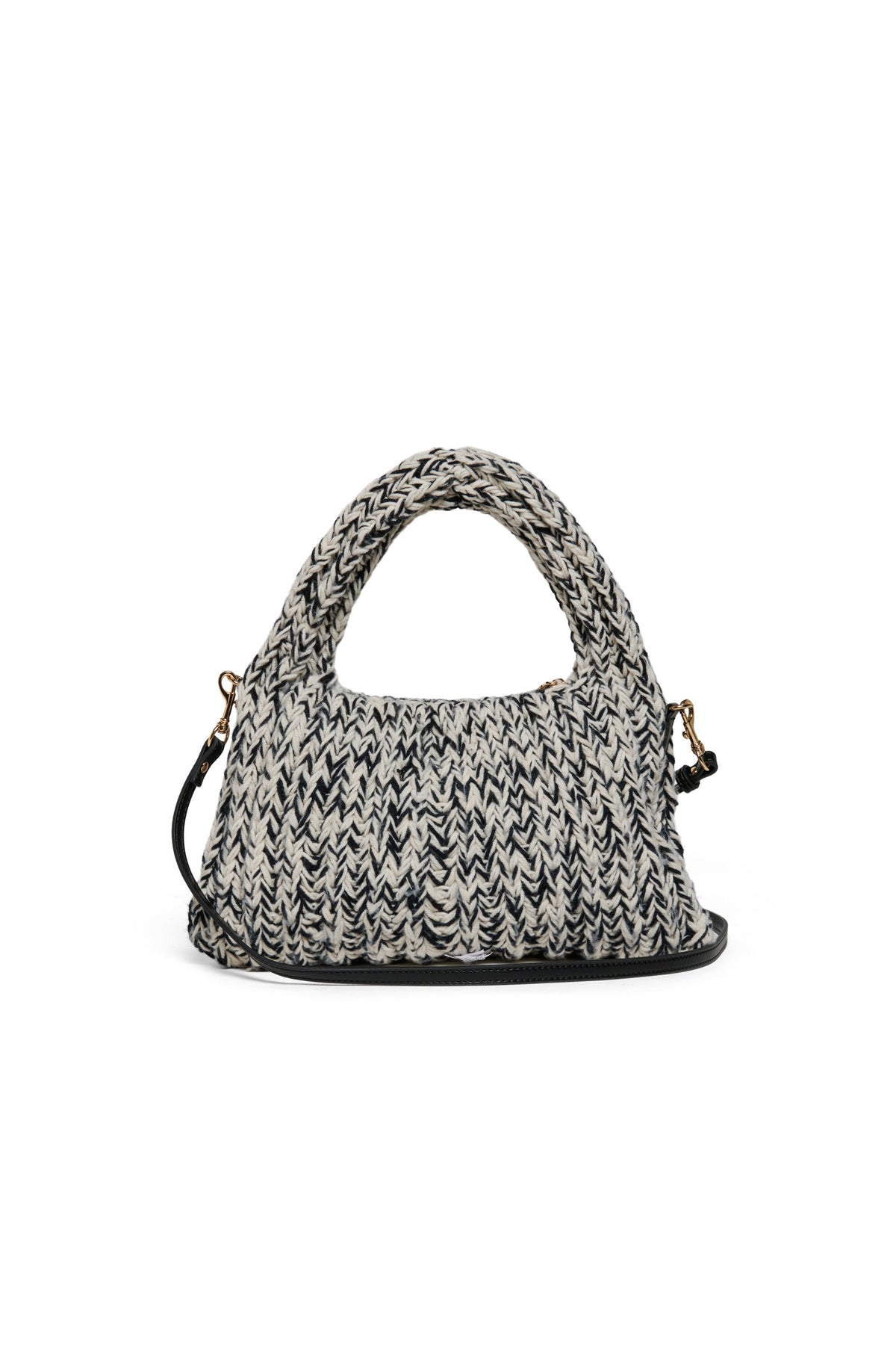 Bolso bandolera de punto