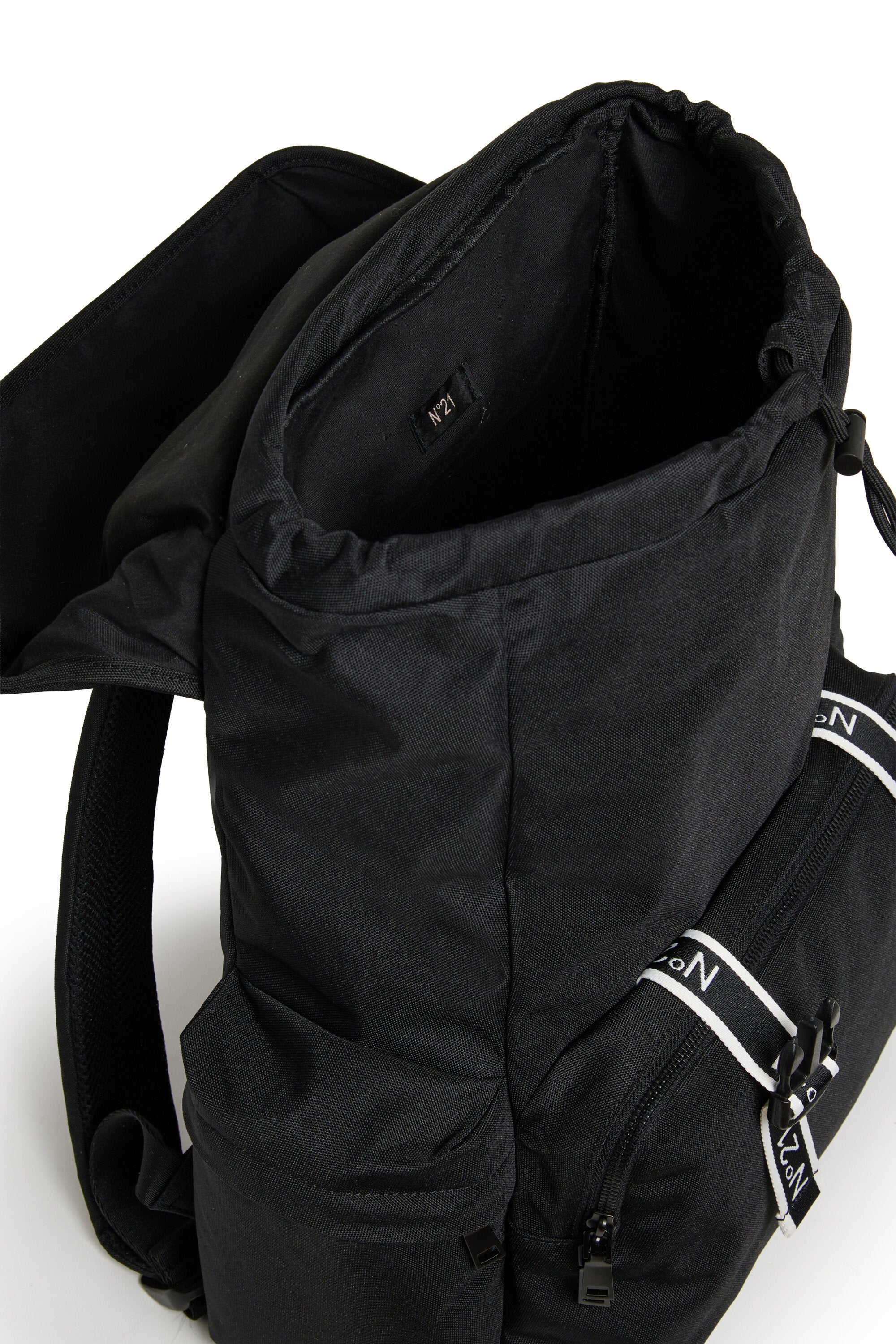Backpack with logo