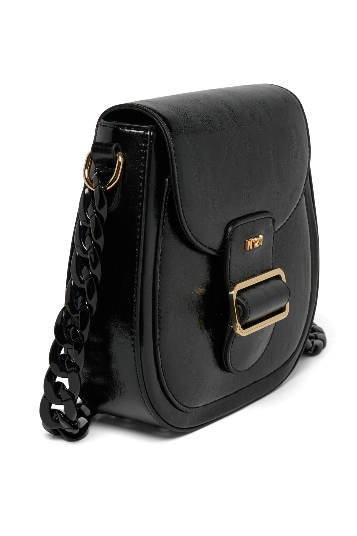 Bolso bandolera con detalle de hebilla