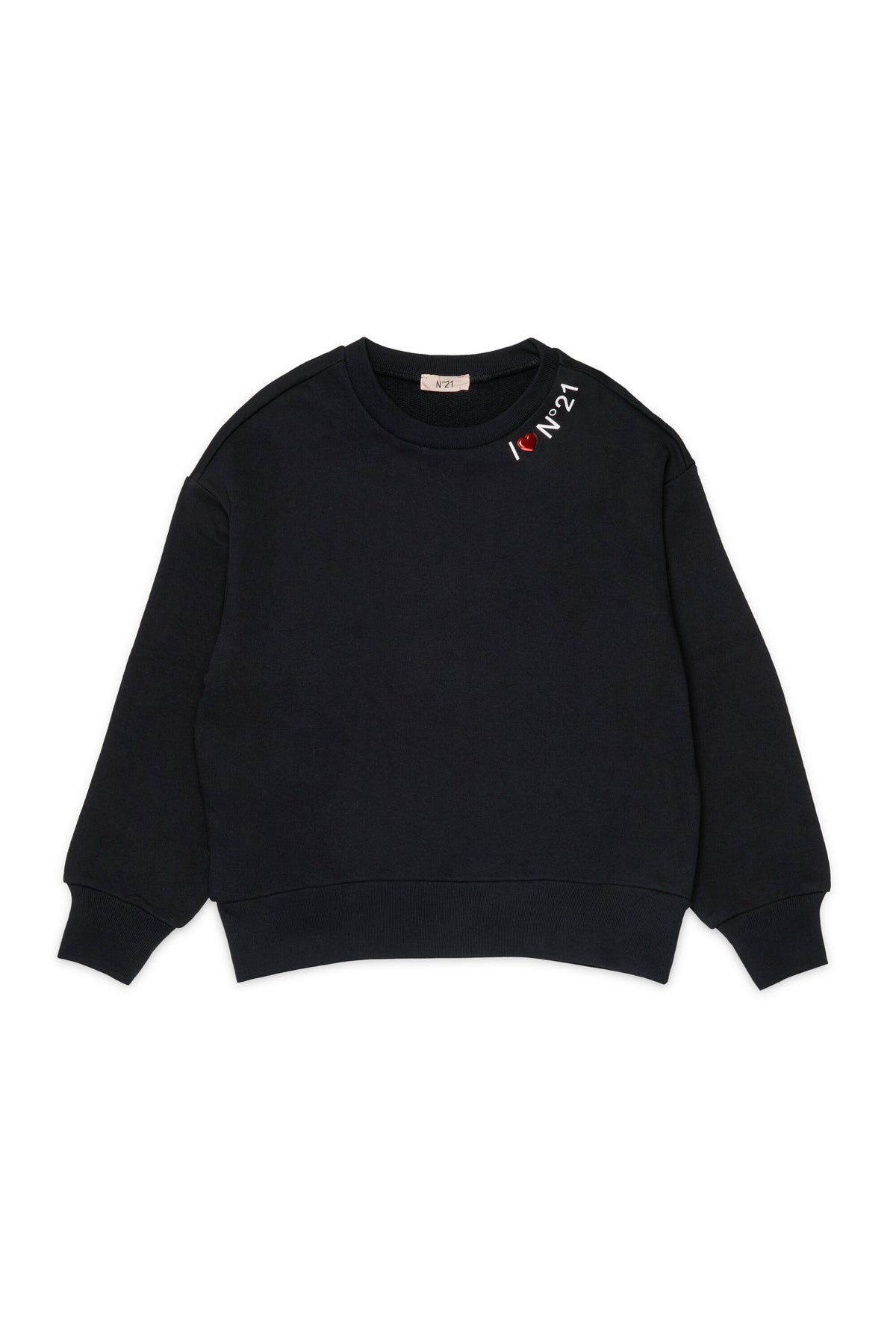 Sudadera de cuello redondo con logo