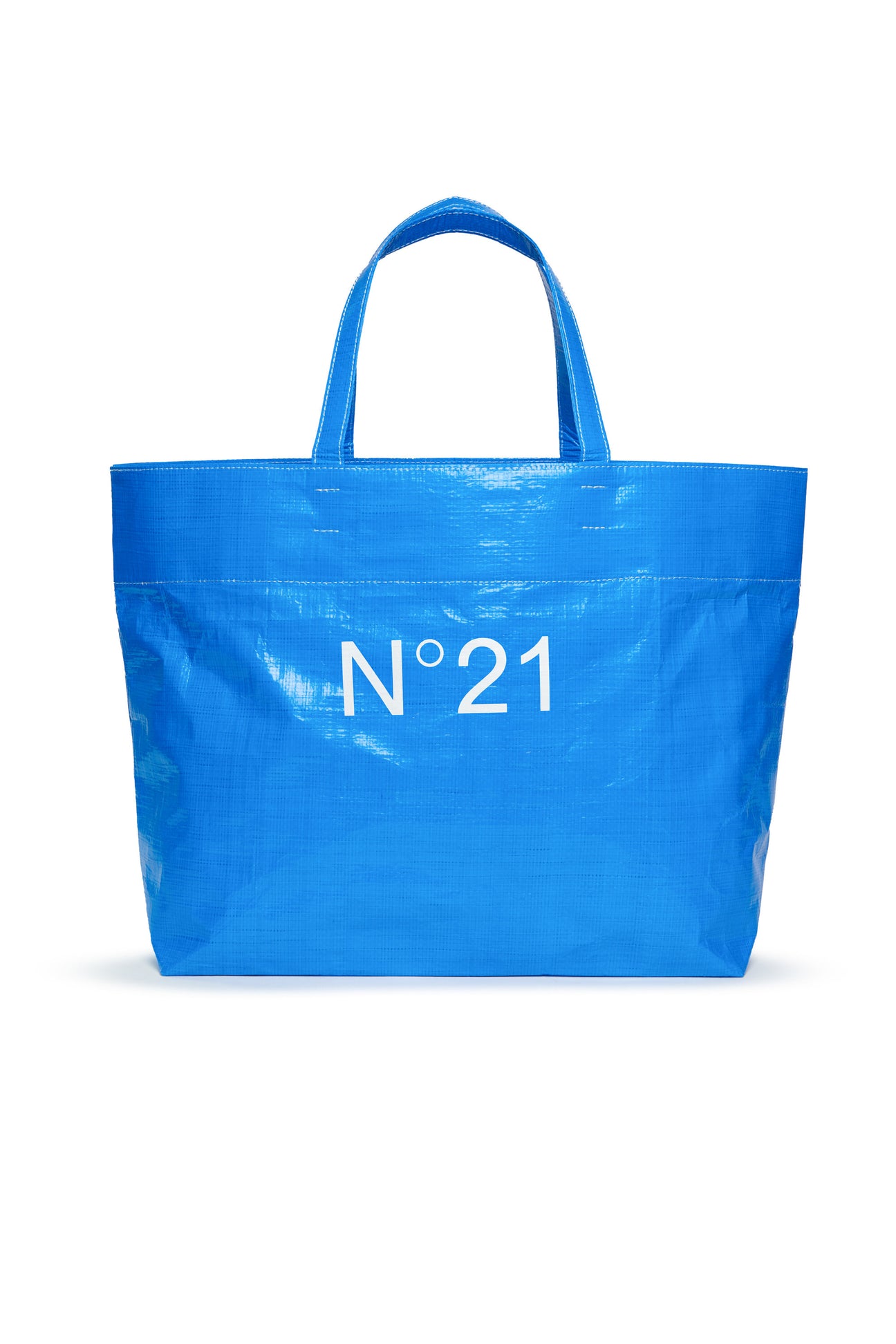 Shopper bag with institutional logo 
