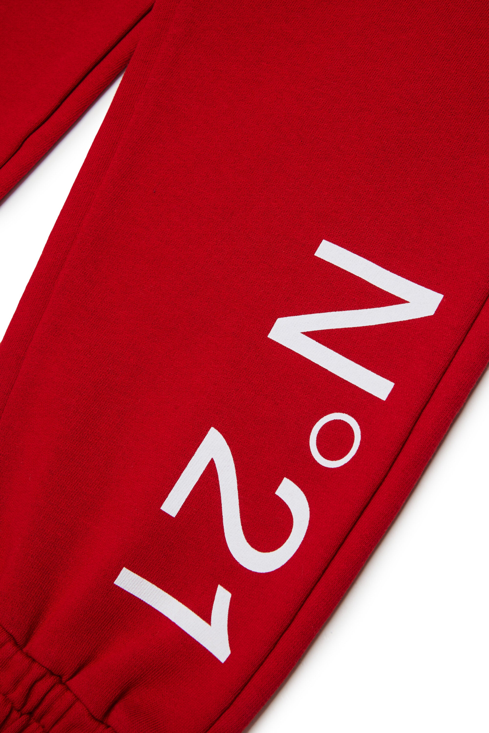 Pantalones de felpa rosa con logotipo