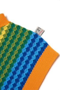 Chaleco de crochet Rainbow