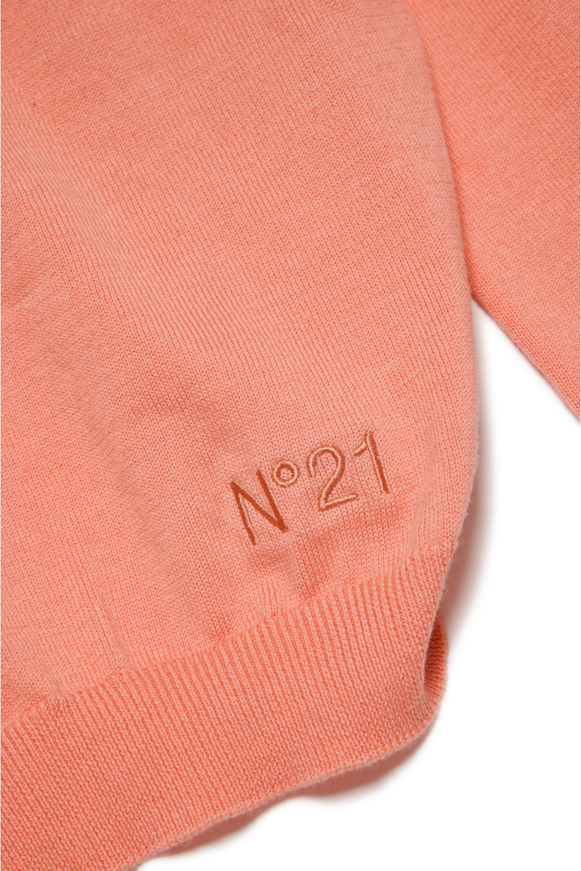 Knotted branded pullover