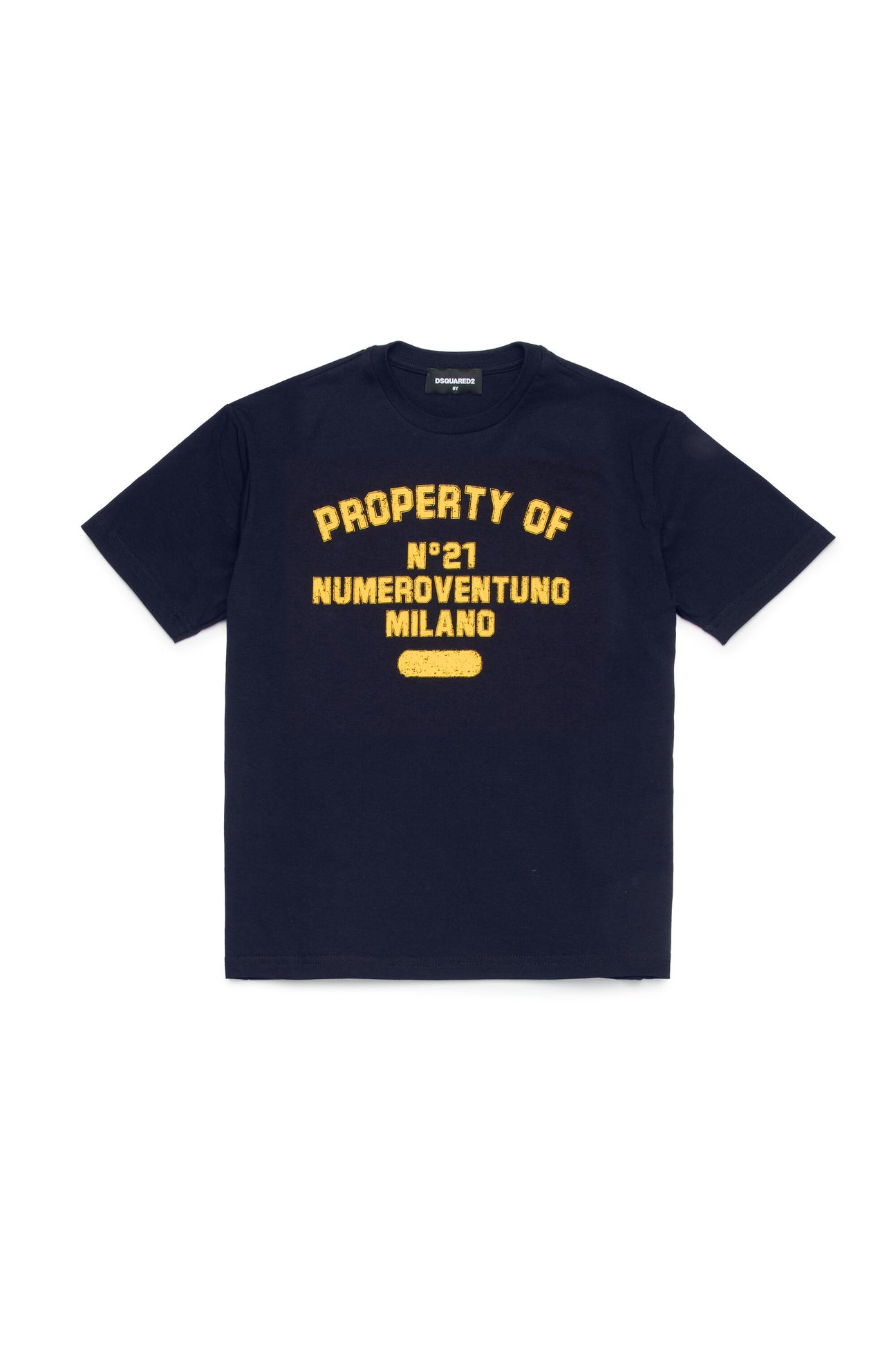 Camiseta con marca Property of N°21 